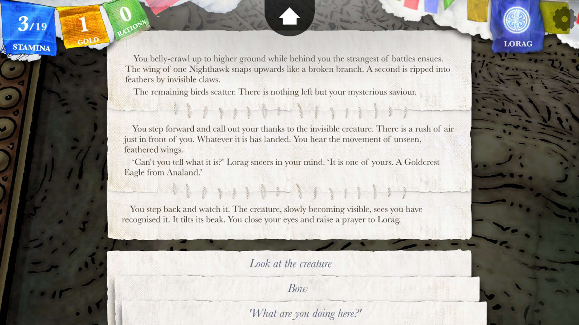 Screenshot for Sorcery! Part 3