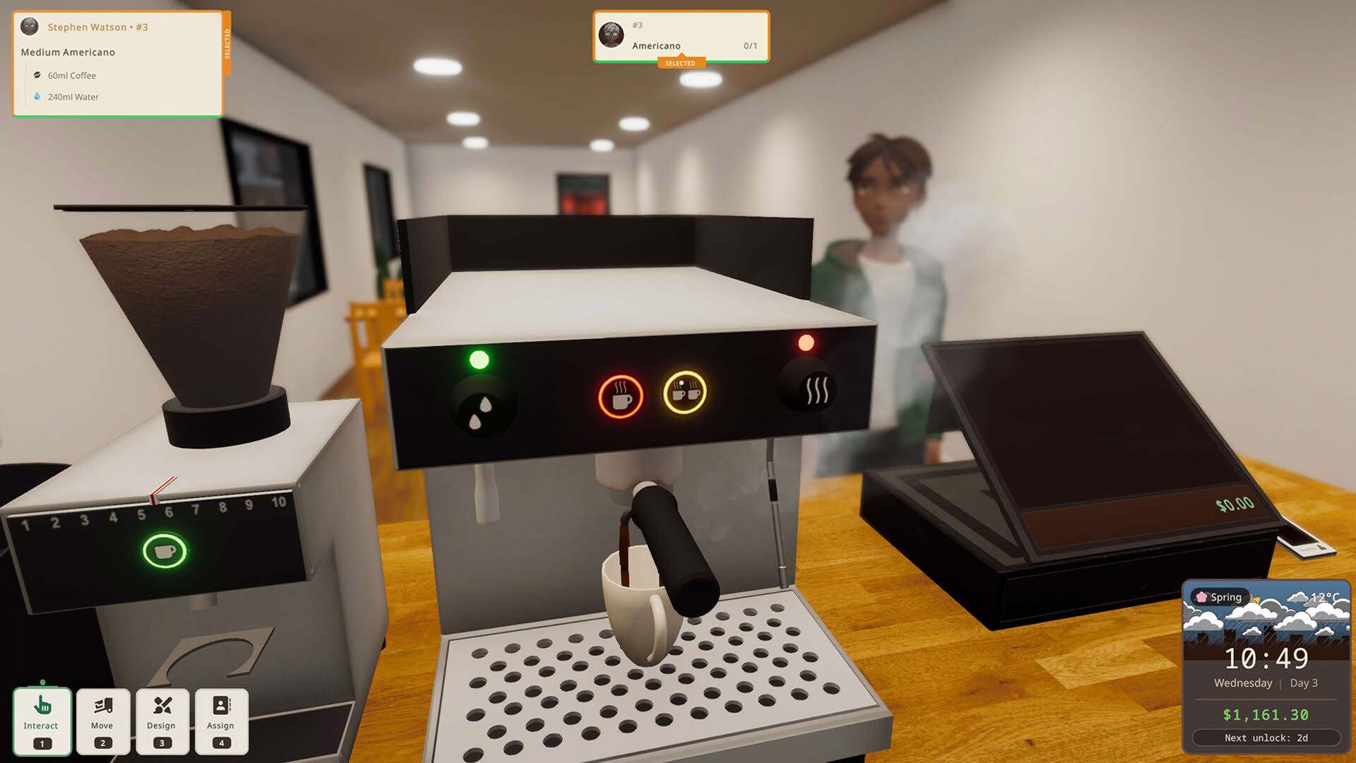 Screenshot for Cup and Counter: Coffee Shop Simulator