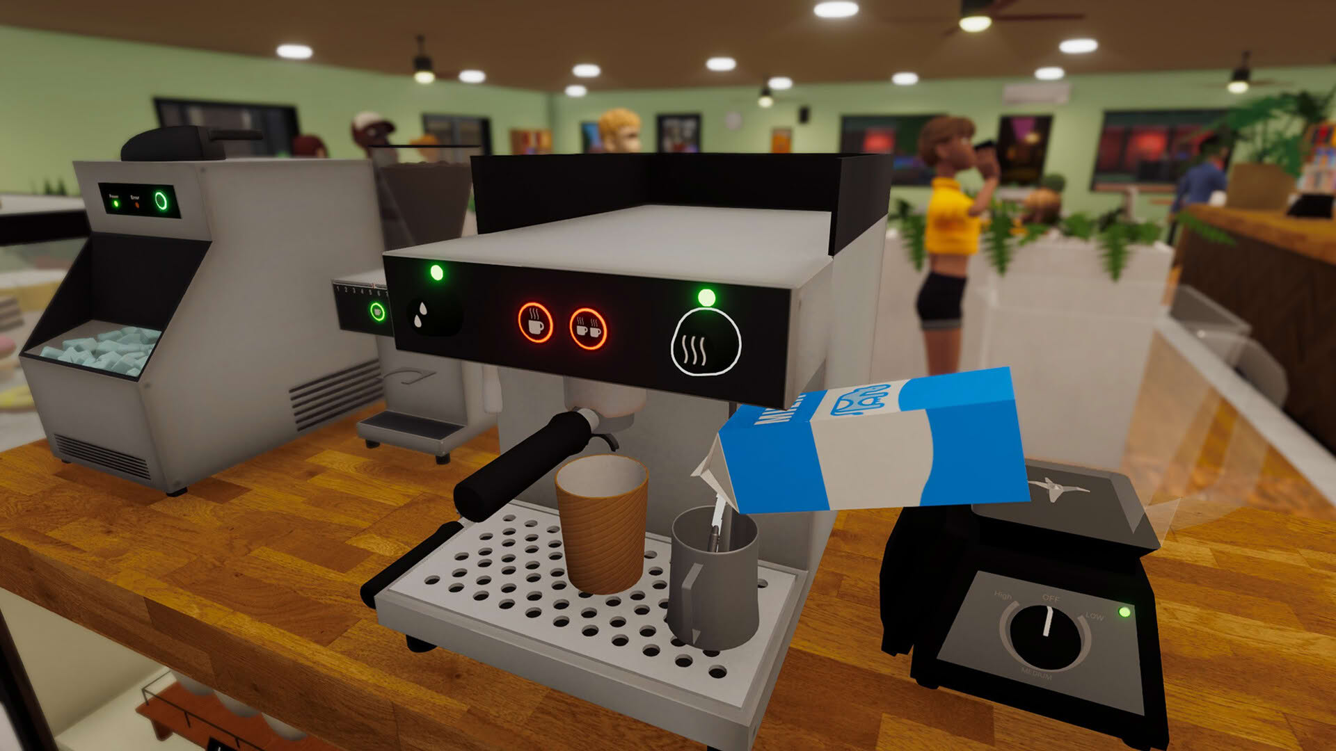 Screenshot for Cup and Counter: Coffee Shop Simulator