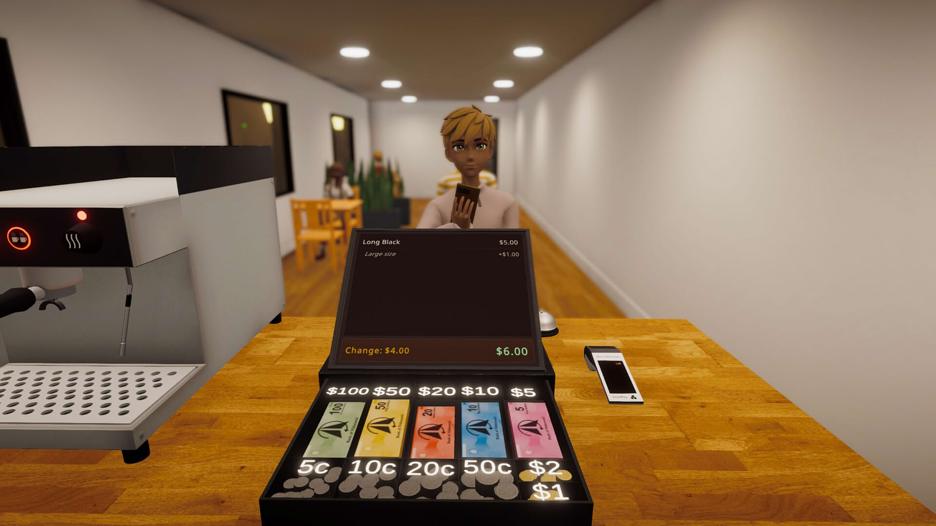 Screenshot for Cup and Counter: Coffee Shop Simulator
