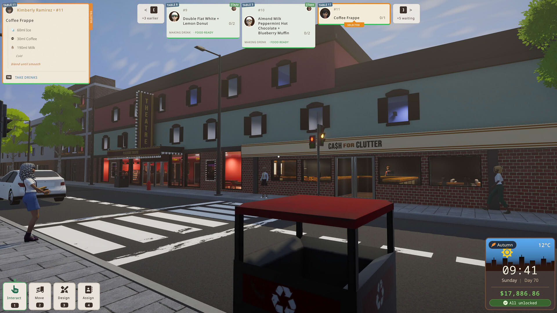 Screenshot for Cup and Counter: Coffee Shop Simulator