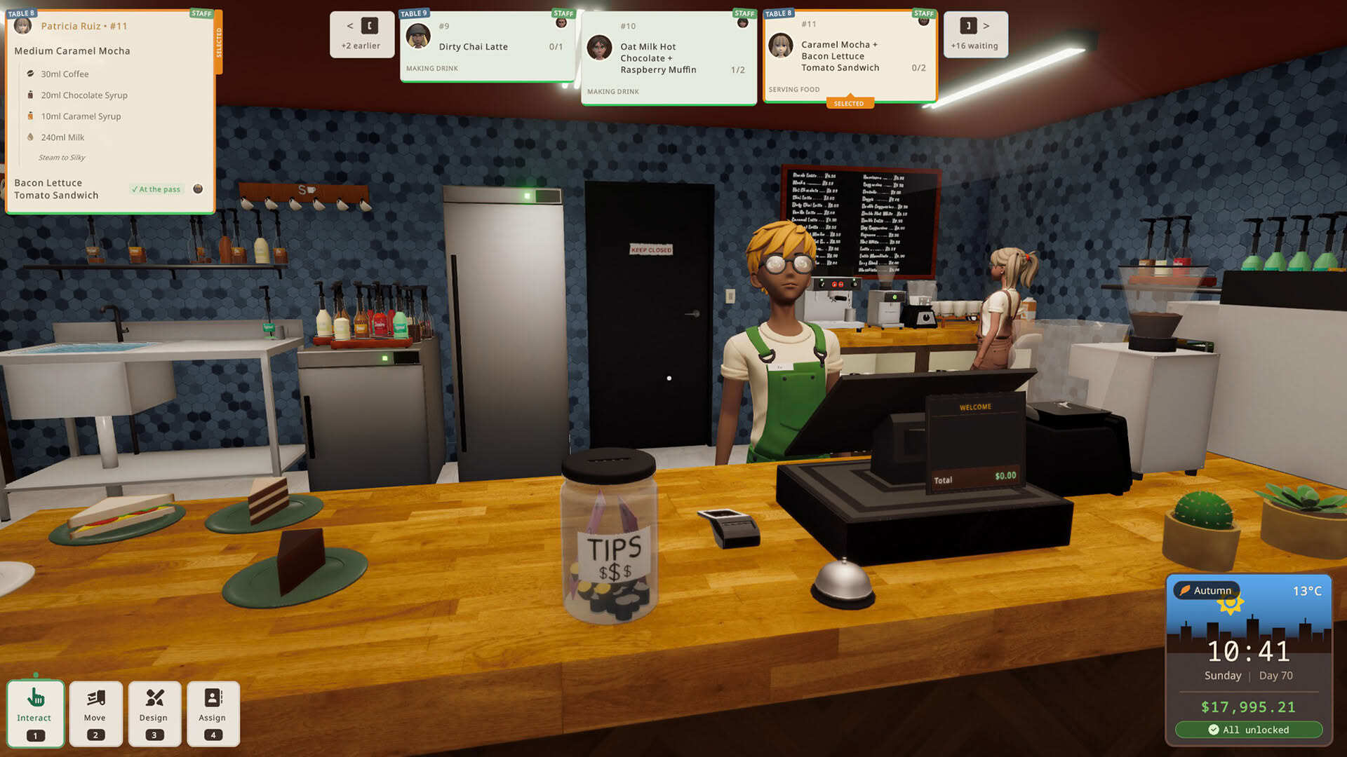 Screenshot for Cup and Counter: Coffee Shop Simulator