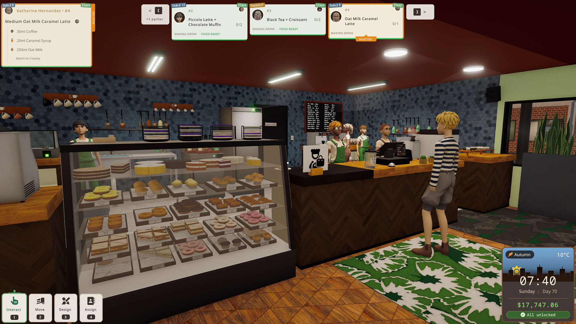 Screenshot for Cup and Counter: Coffee Shop Simulator