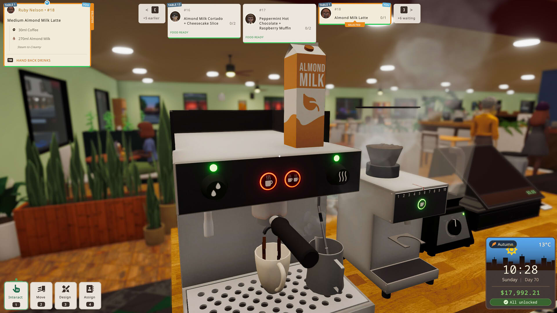 Screenshot for Cup and Counter: Coffee Shop Simulator