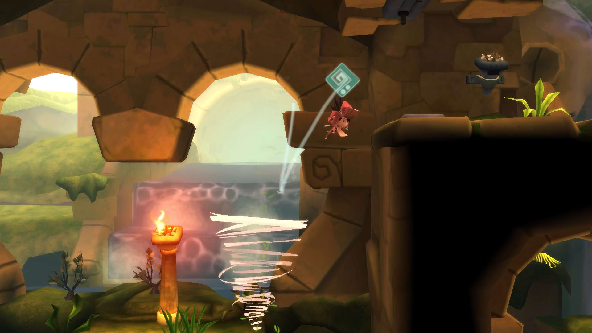 Screenshot for LostWinds: Winter of the Melodias