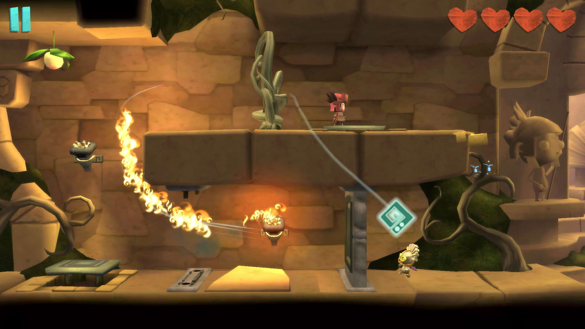 Screenshot for LostWinds: Winter of the Melodias