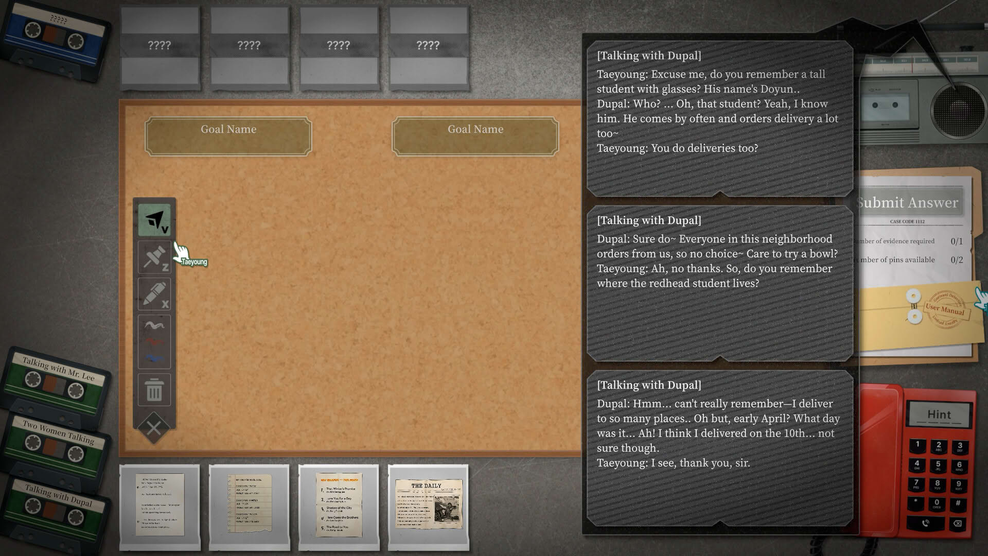 Screenshot for Garisani Detective Agency