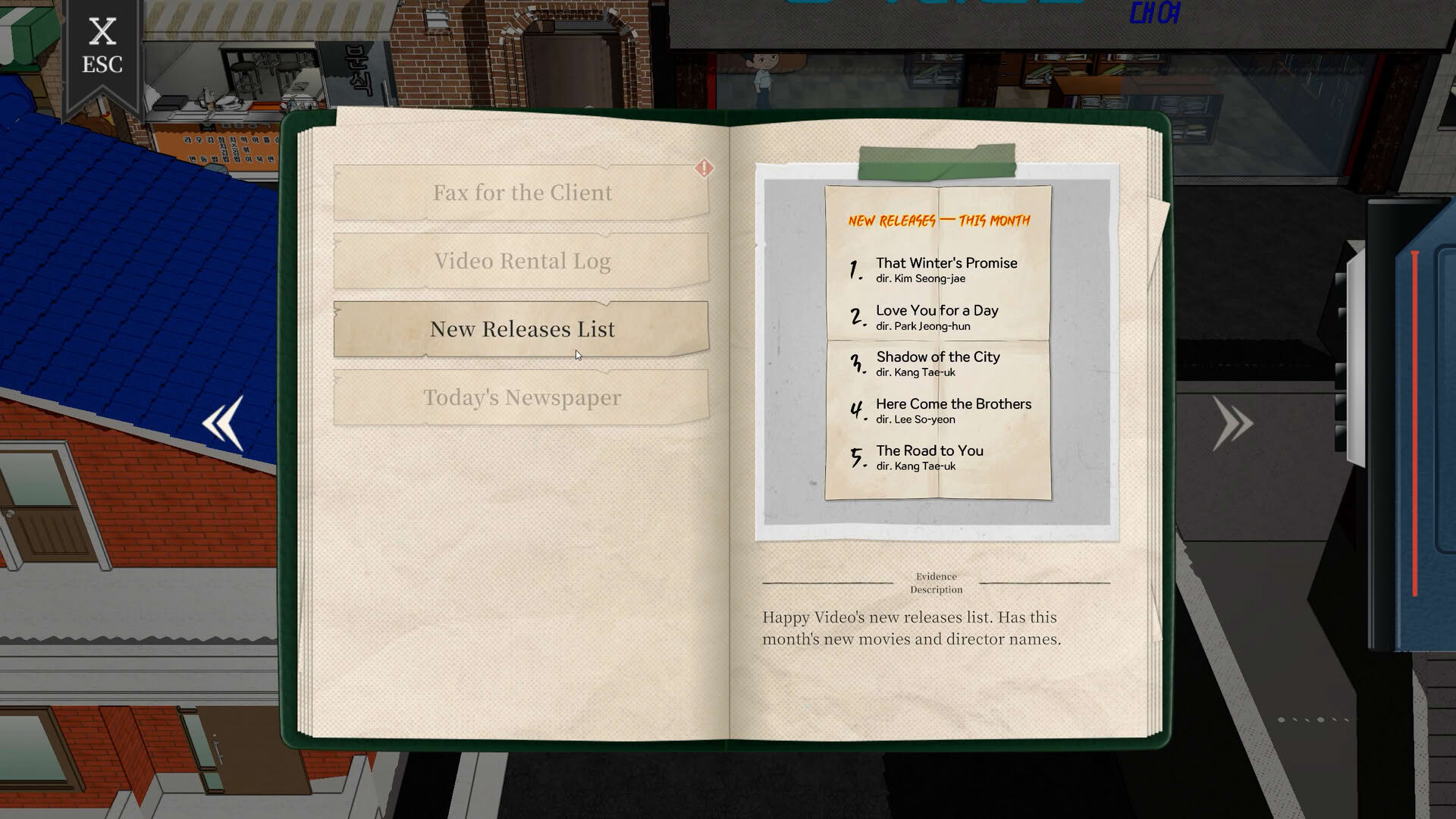 Screenshot for Garisani Detective Agency