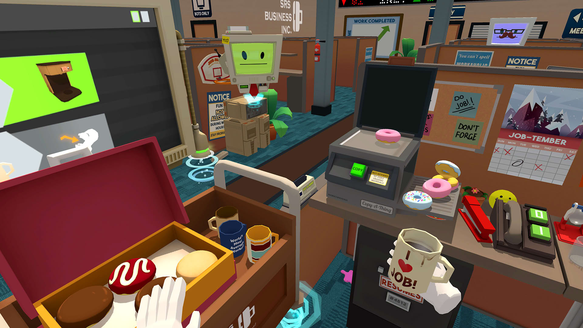 Screenshot for Job Simulator: The 2050 Archives
