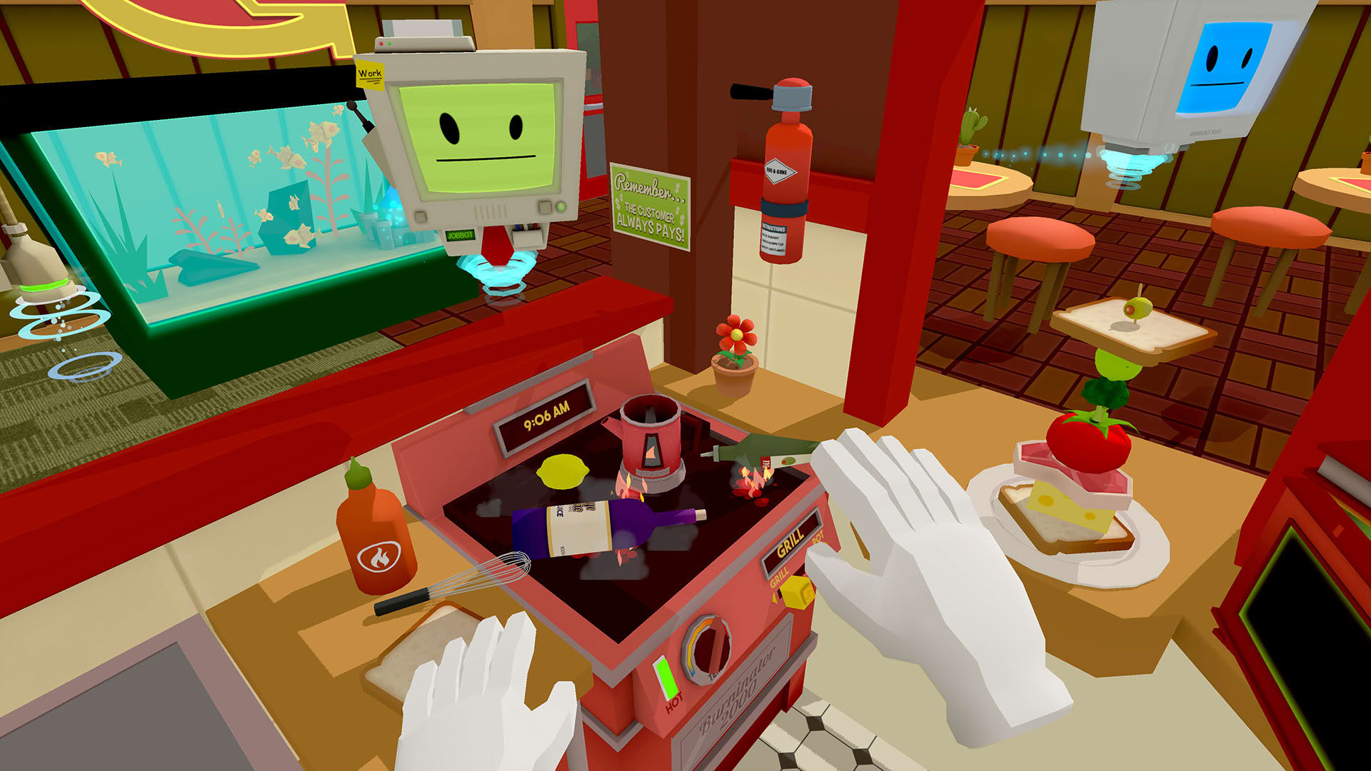 Screenshot for Job Simulator: The 2050 Archives