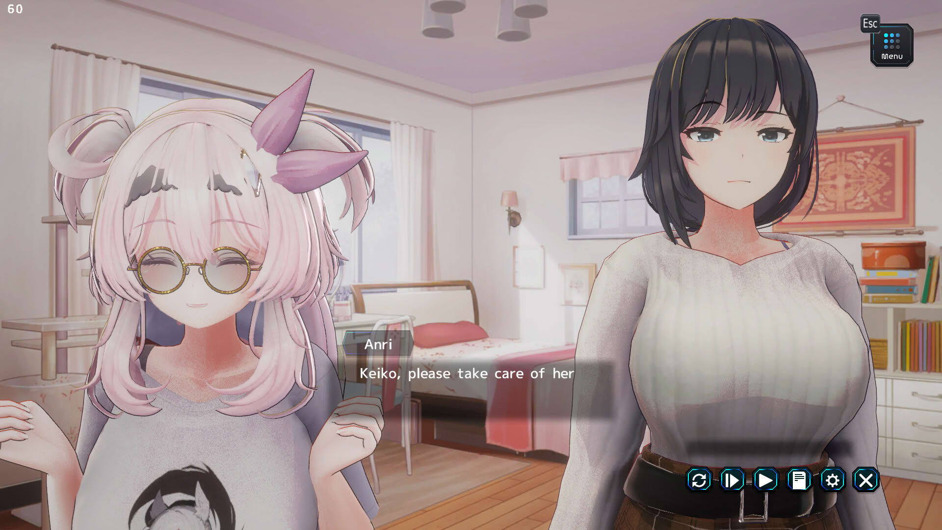 Screenshot for The Too-Cute Girl Who Moved in Next Door