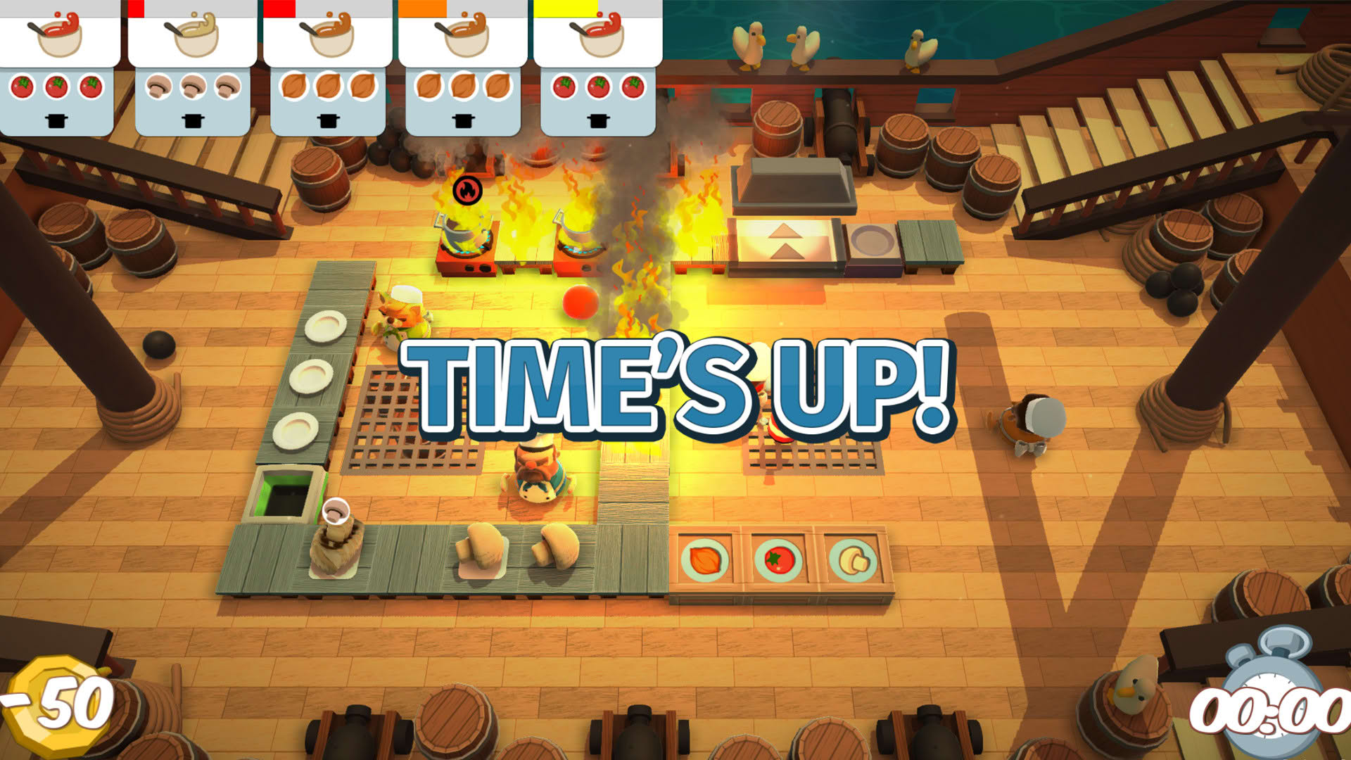 Screenshot for Overcooked!