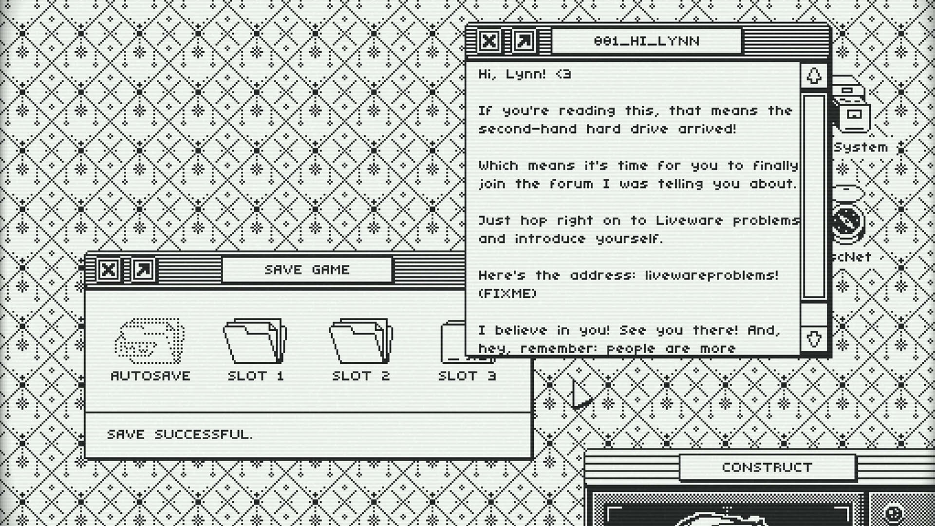 Screenshot for Backtrace: Mechanisms for Forgetting