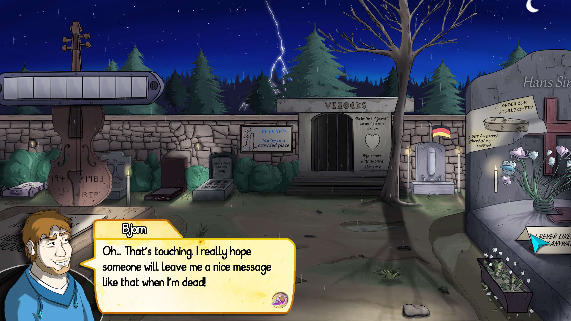 Screenshot for Demetrios: The Big Cynical Adventure