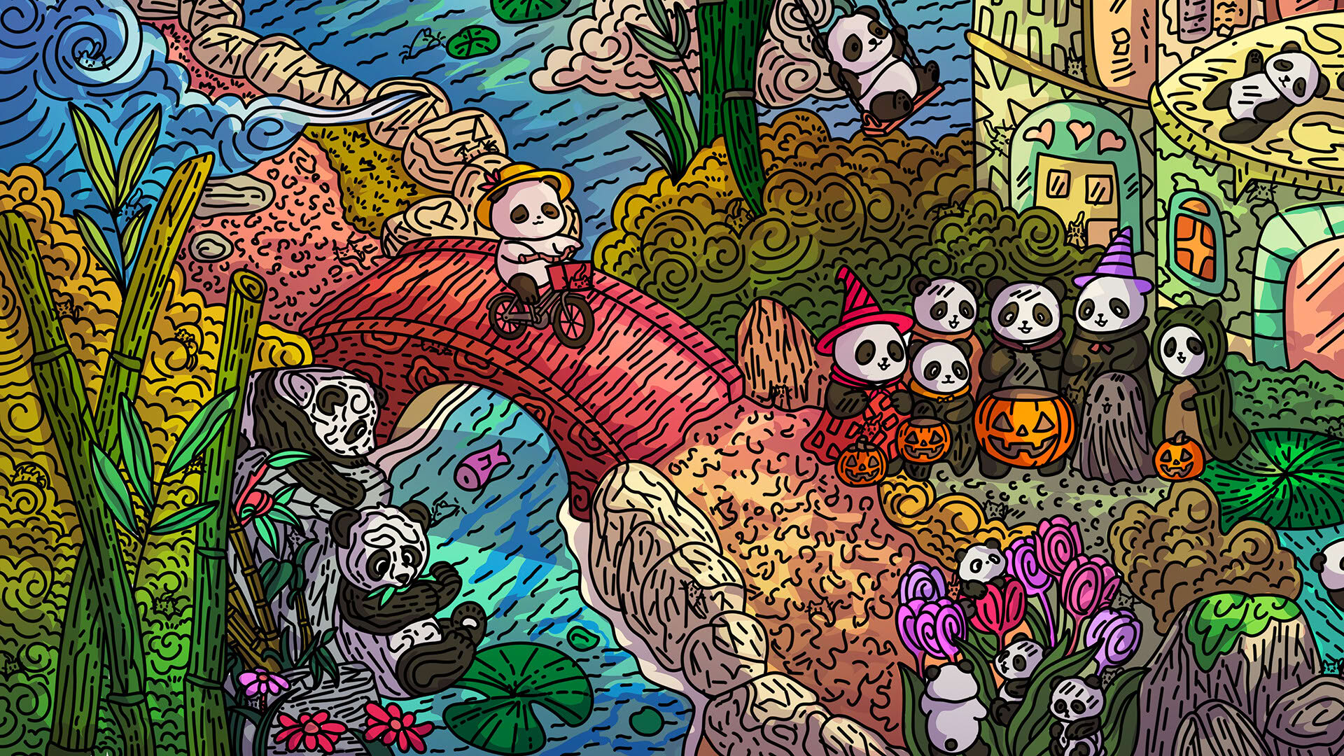 Screenshot for 100 Panda Cats