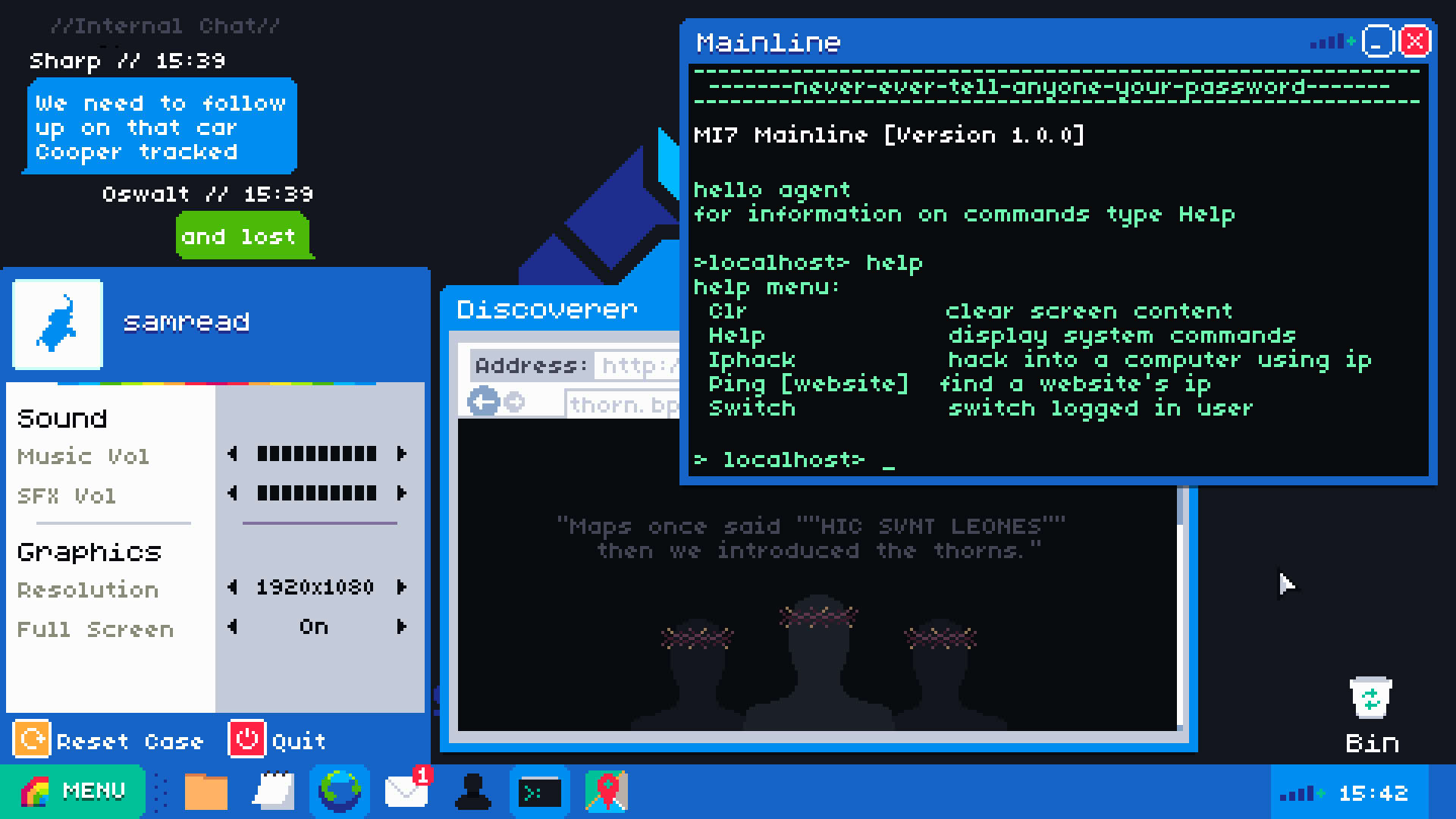 Screenshot for Mainlining