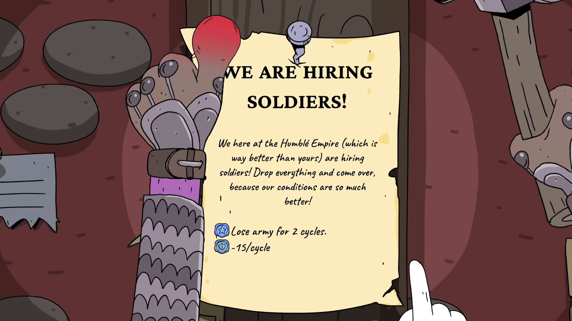 Screenshot for Stamperor! The Jester's Decree