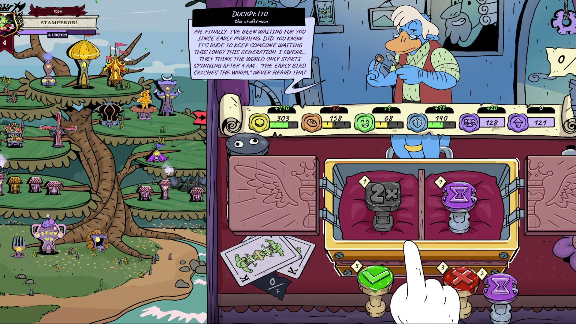 Screenshot for Stamperor! The Jester's Decree