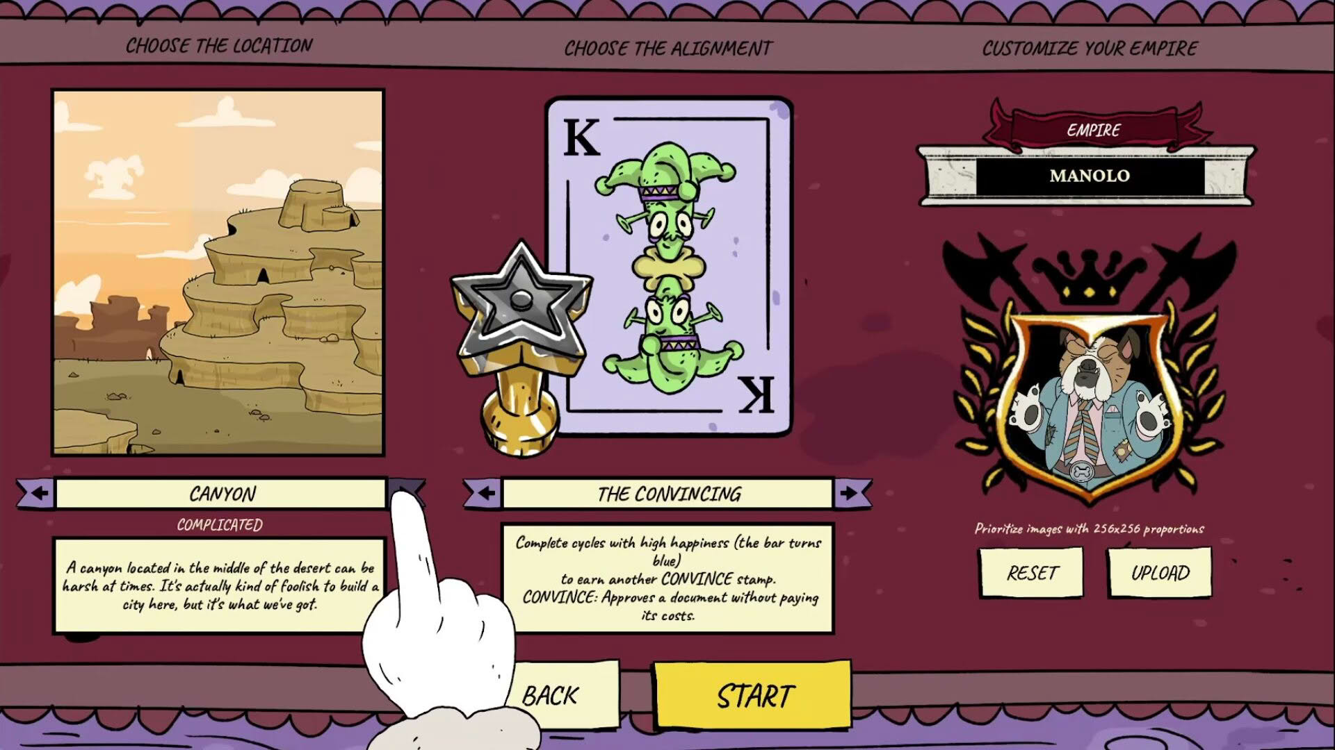 Screenshot for Stamperor! The Jester's Decree