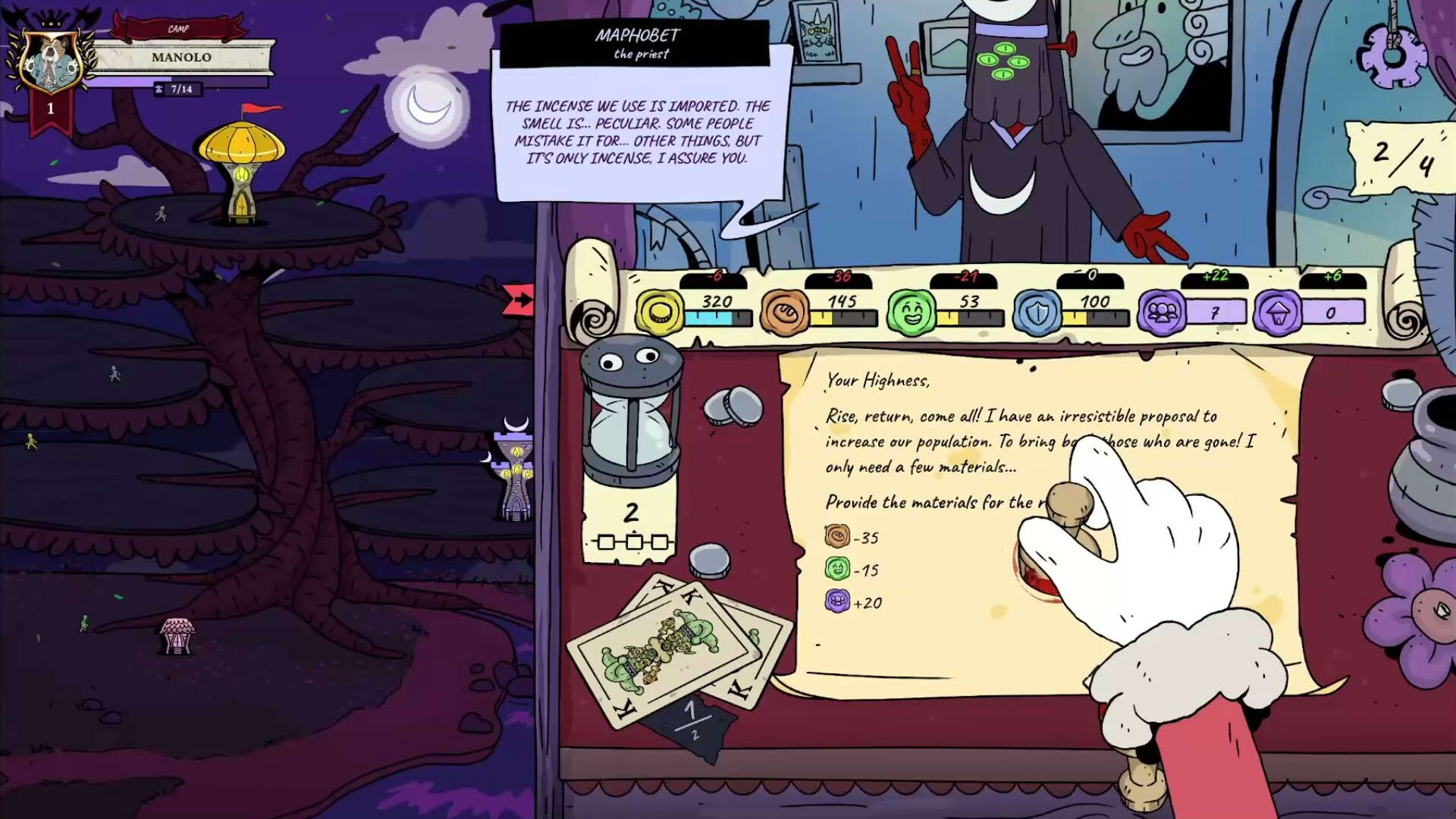 Screenshot for Stamperor! The Jester's Decree