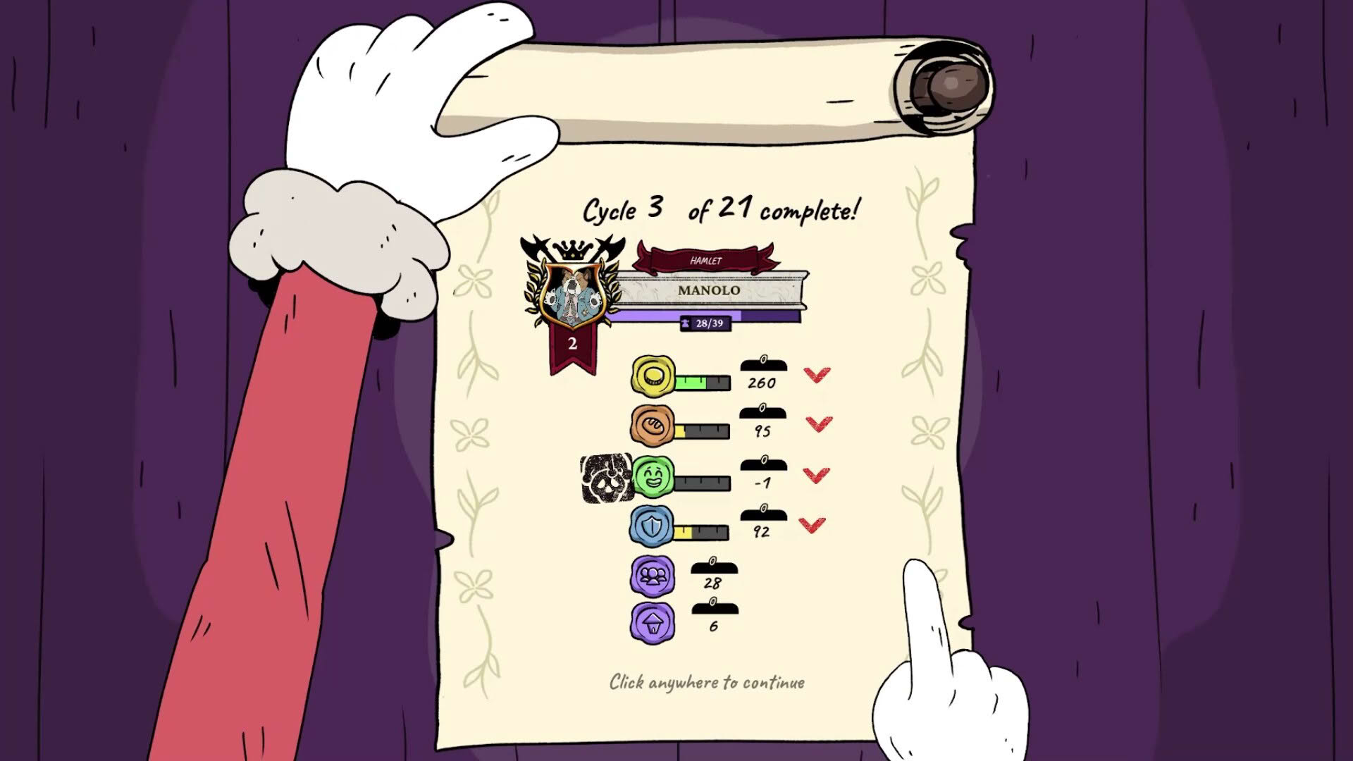 Screenshot for Stamperor! The Jester's Decree