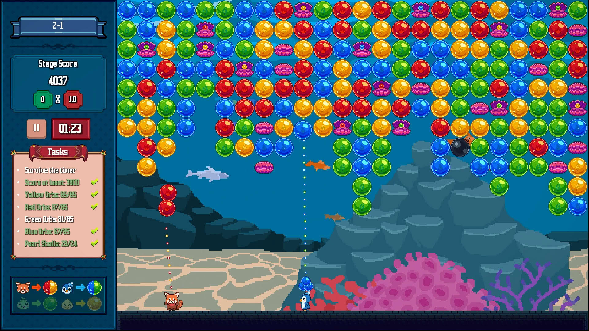 Screenshot for Colorfall