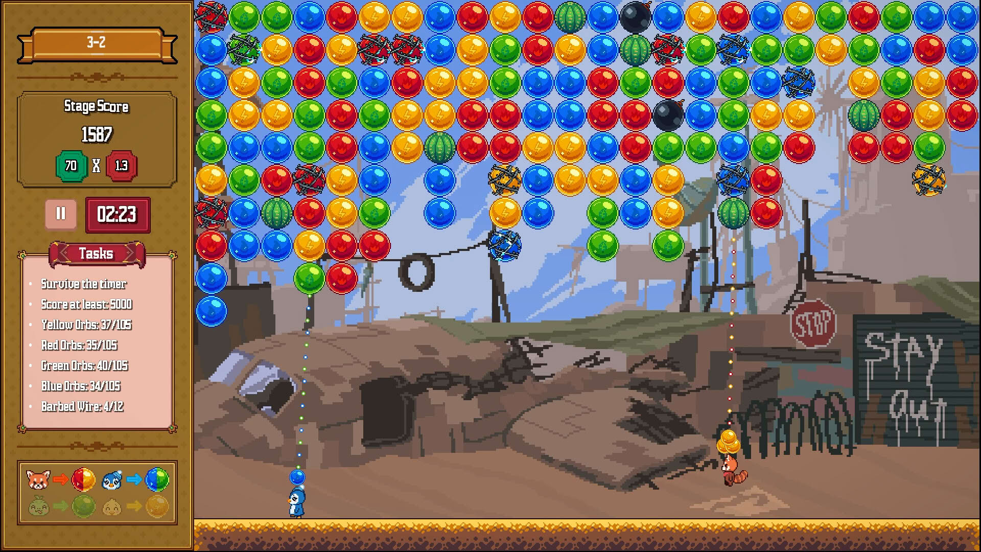 Screenshot for Colorfall