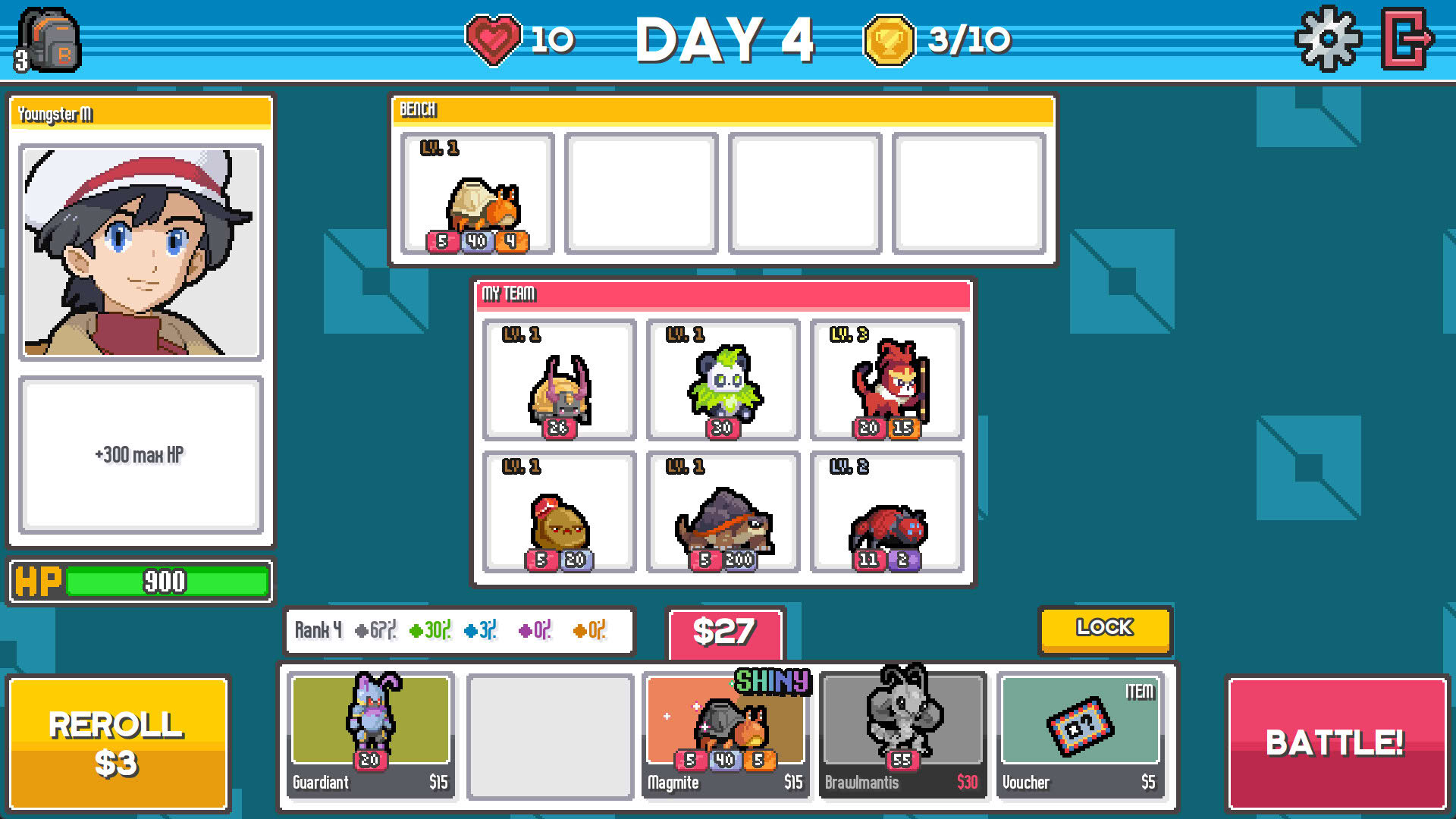 Screenshot for Batomon Showdown
