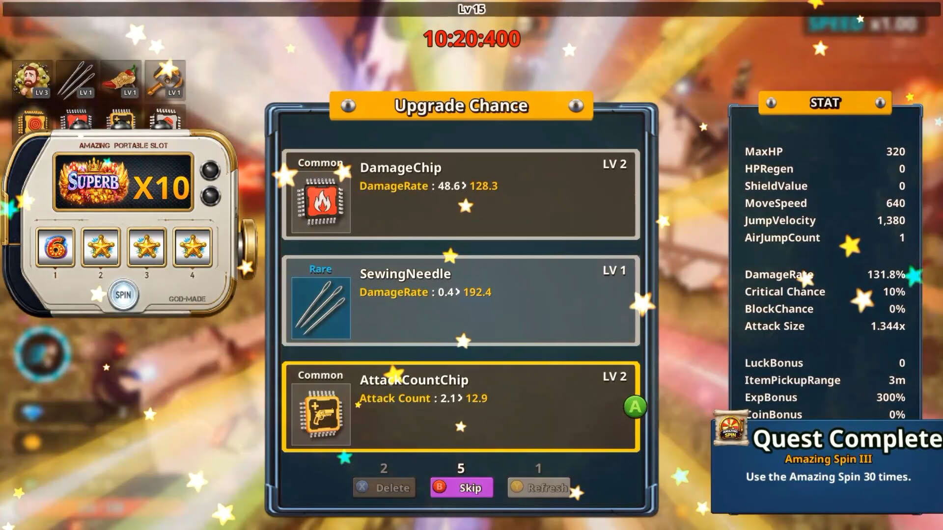 Screenshot for A.S.S. (Amazing Slot Survivor)