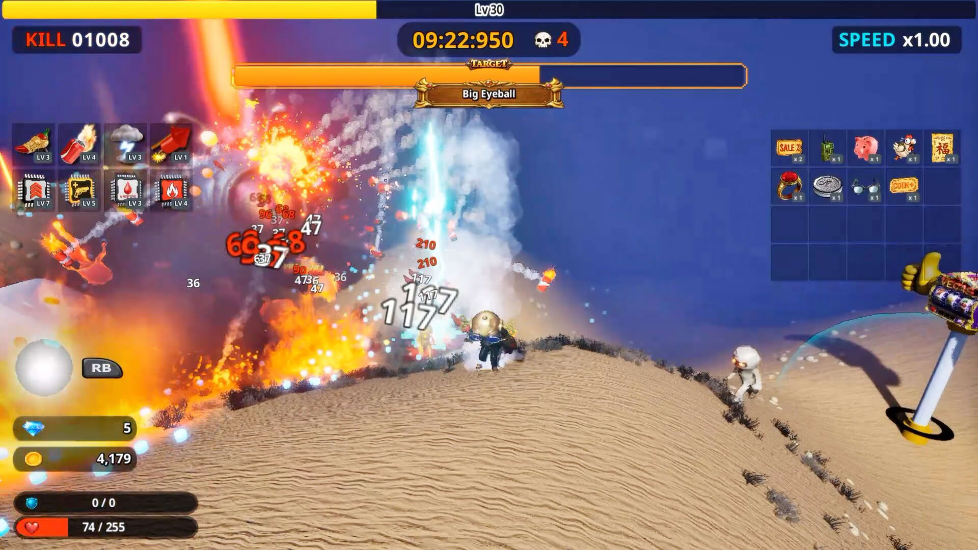 Screenshot for A.S.S. (Amazing Slot Survivor)