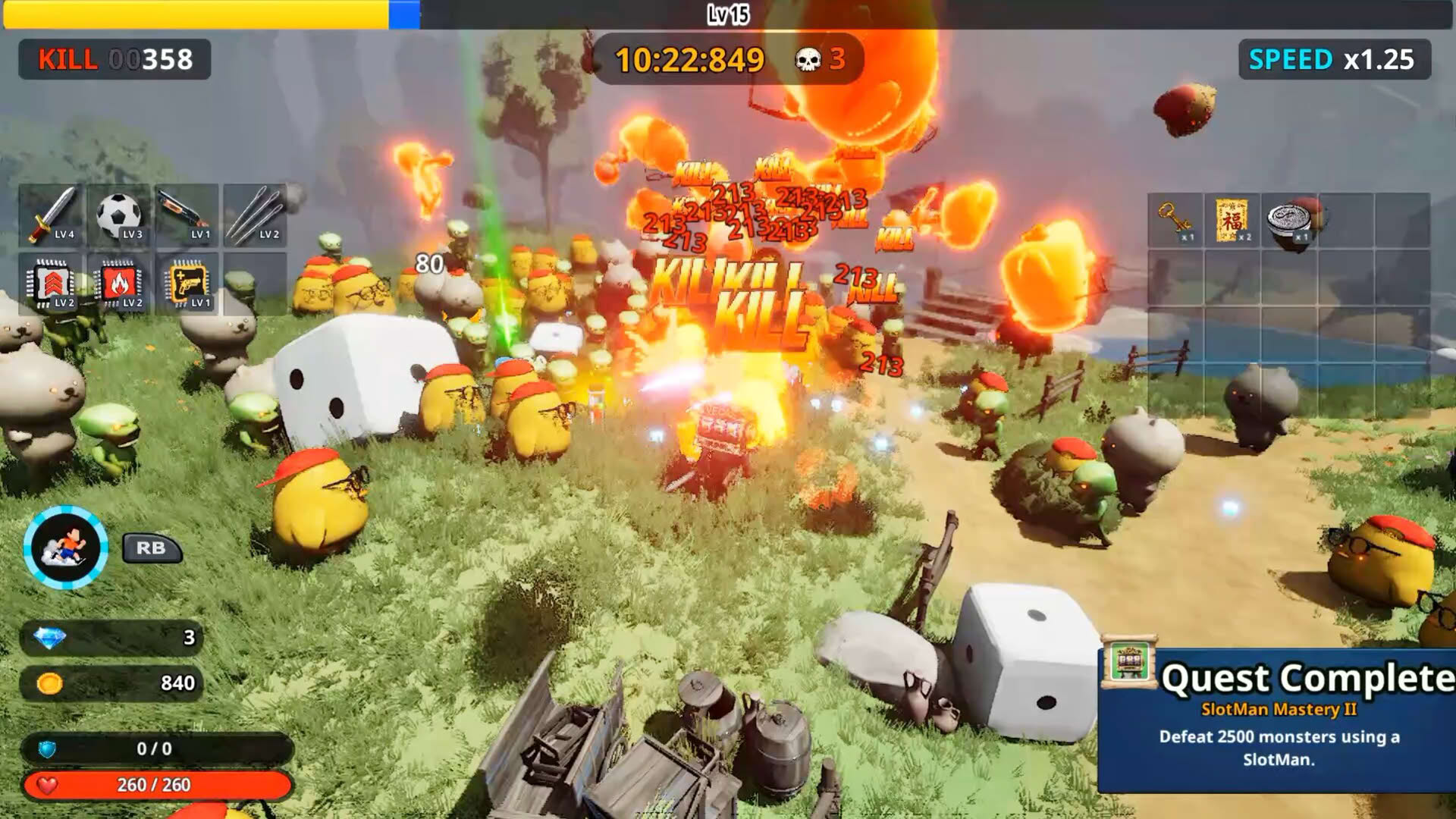 Screenshot for A.S.S. (Amazing Slot Survivor)