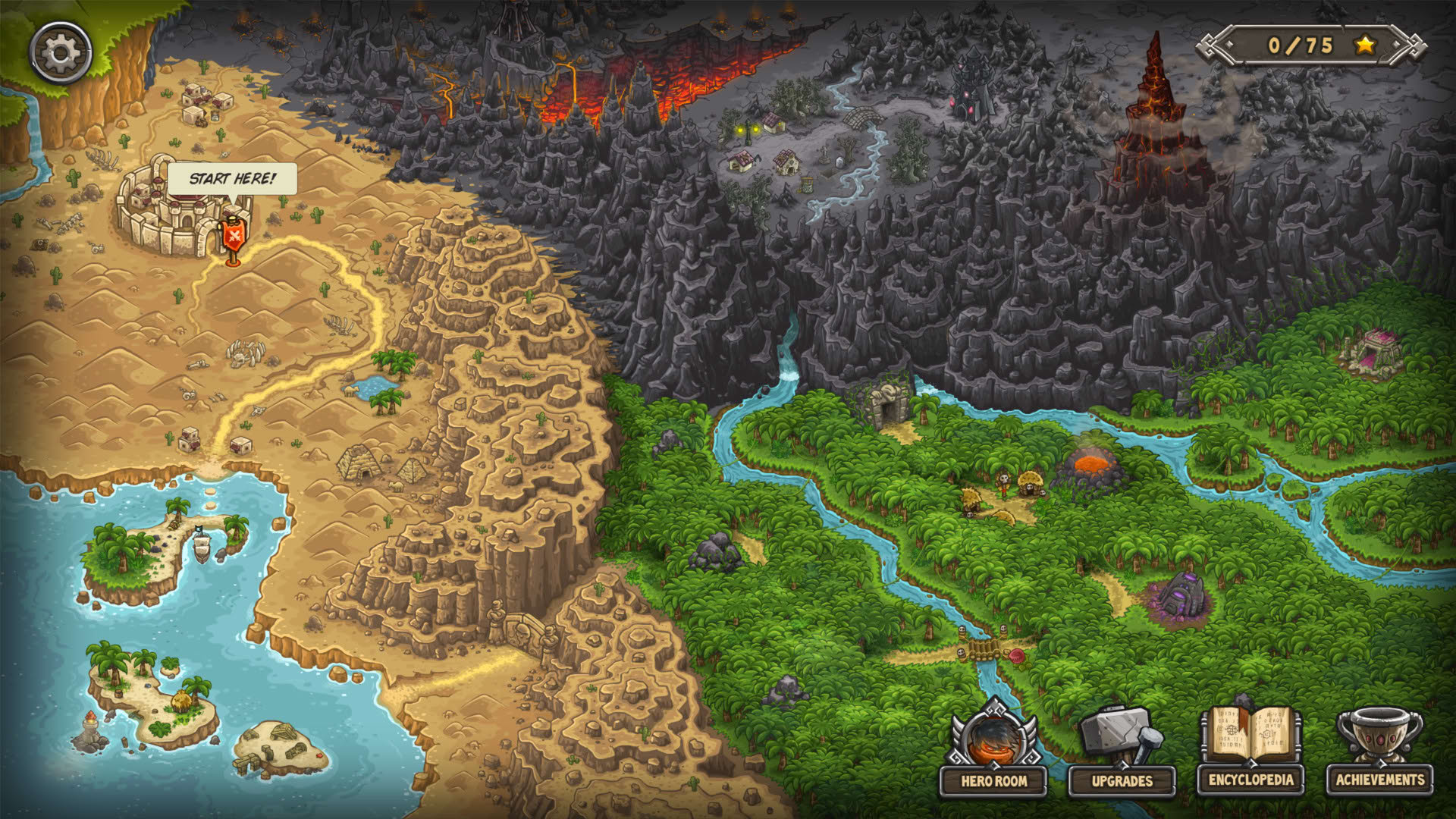 Screenshot for Kingdom Rush Frontiers