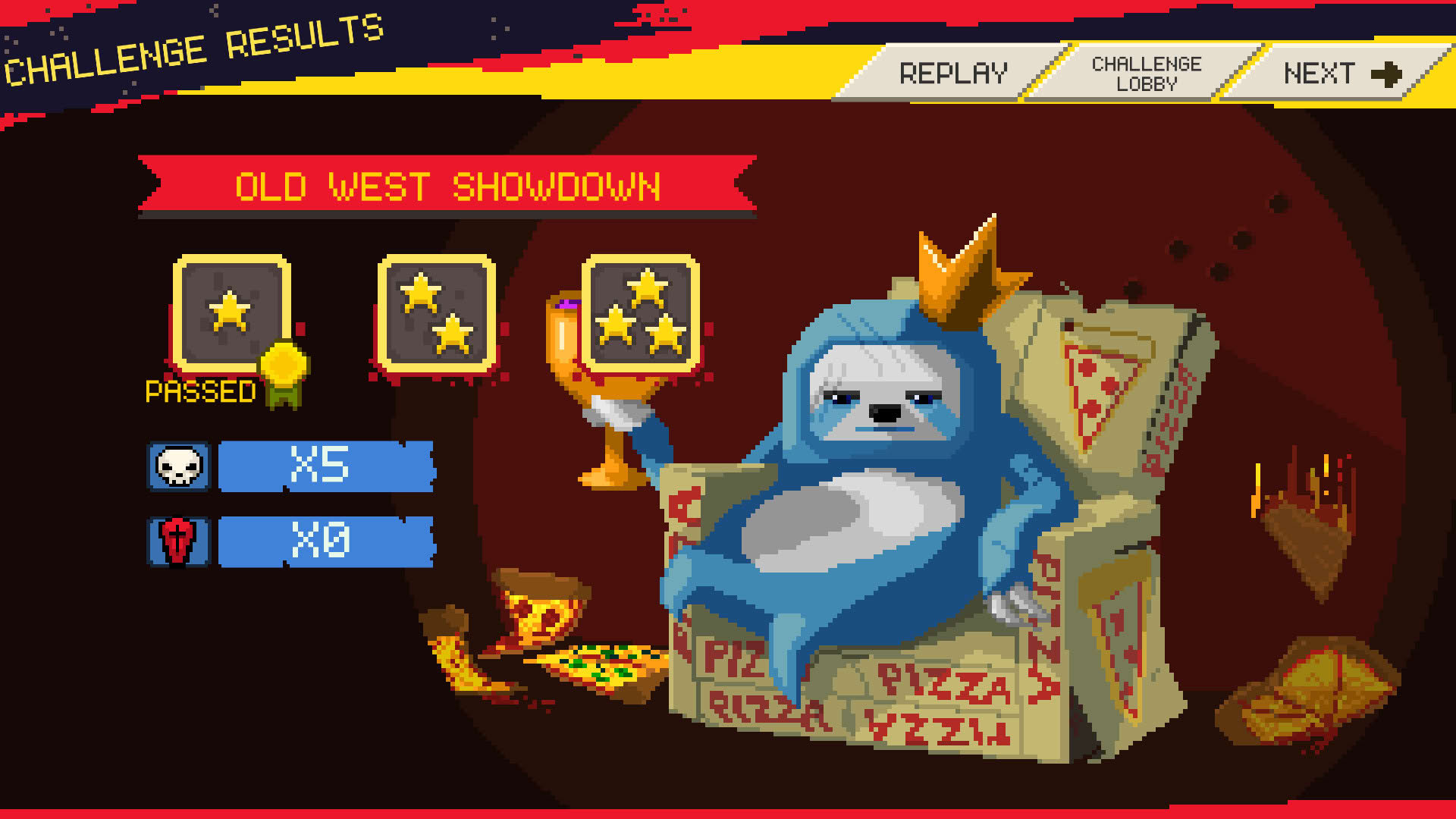 Screenshot for Battlesloths 2025: The Great Pizza Wars