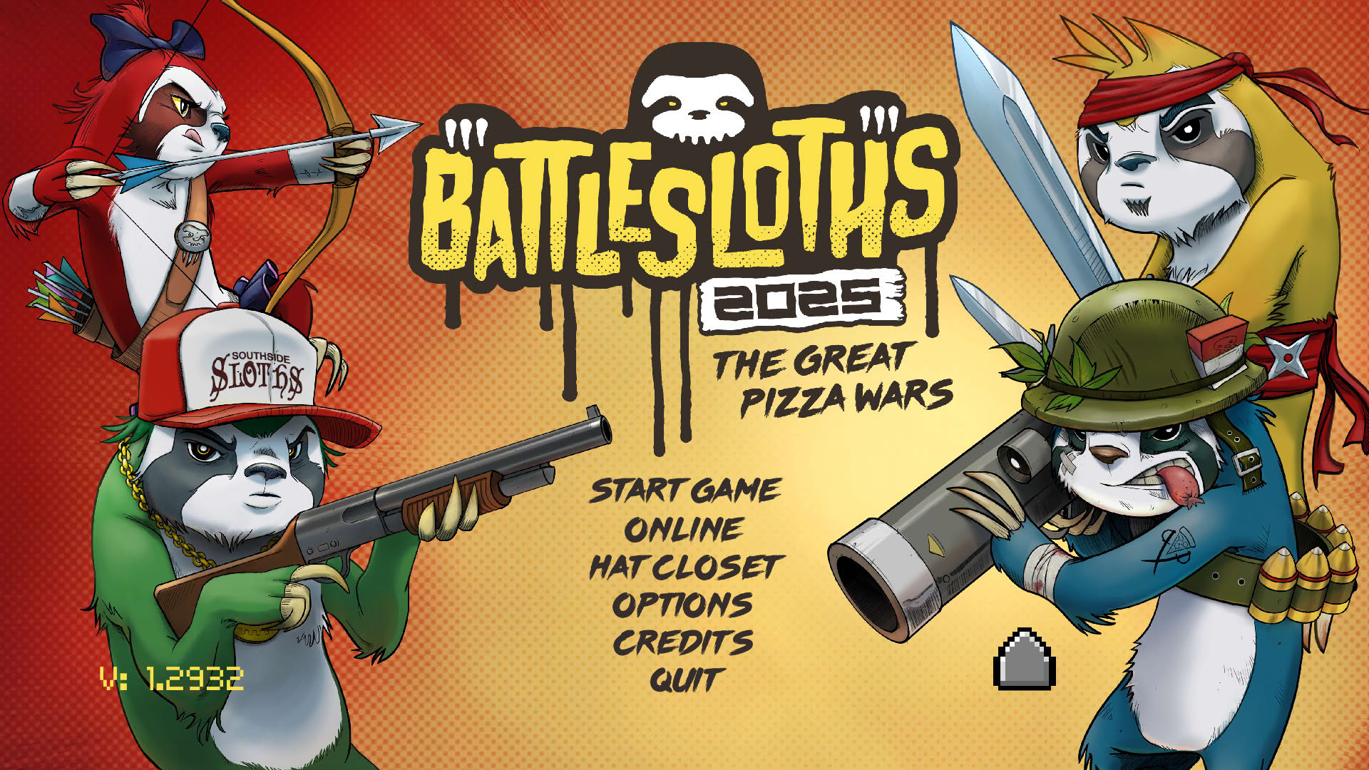 Screenshot for Battlesloths 2025: The Great Pizza Wars