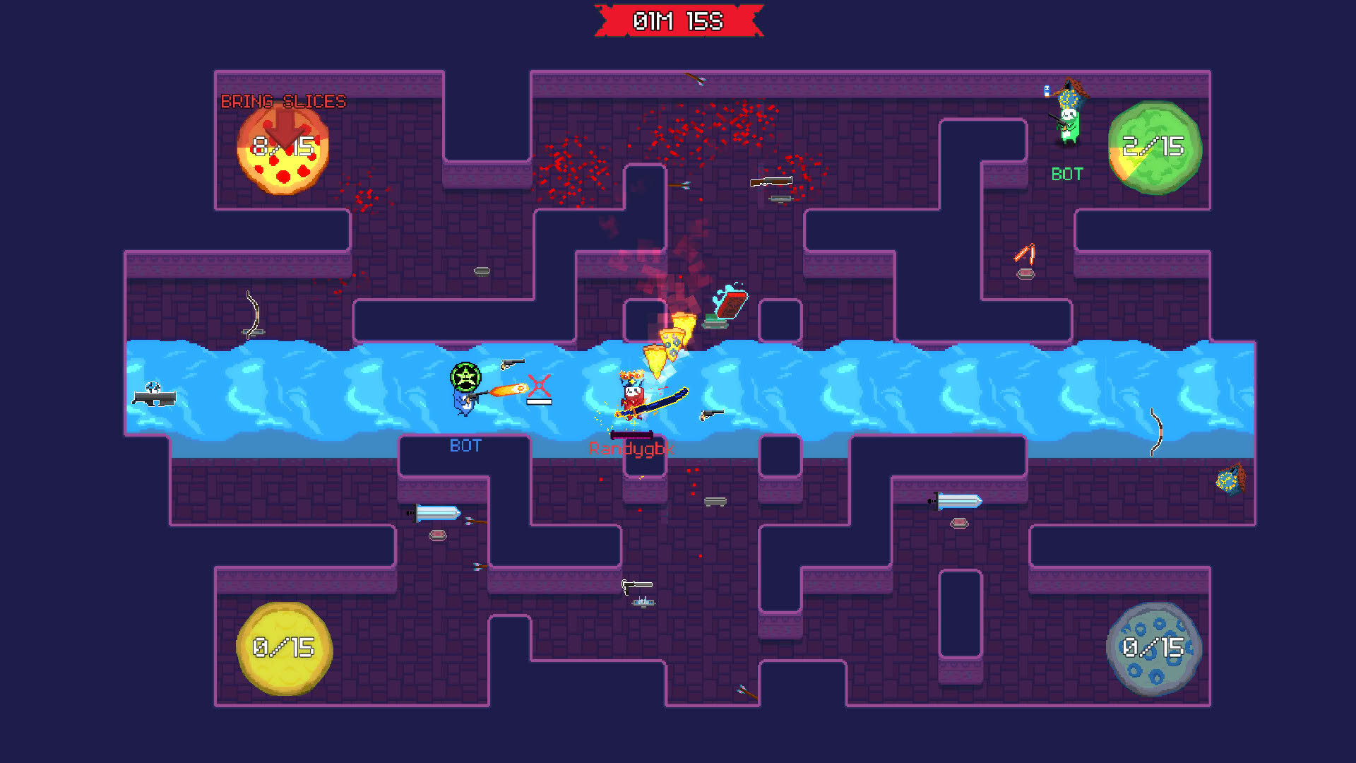 Screenshot for Battlesloths 2025: The Great Pizza Wars