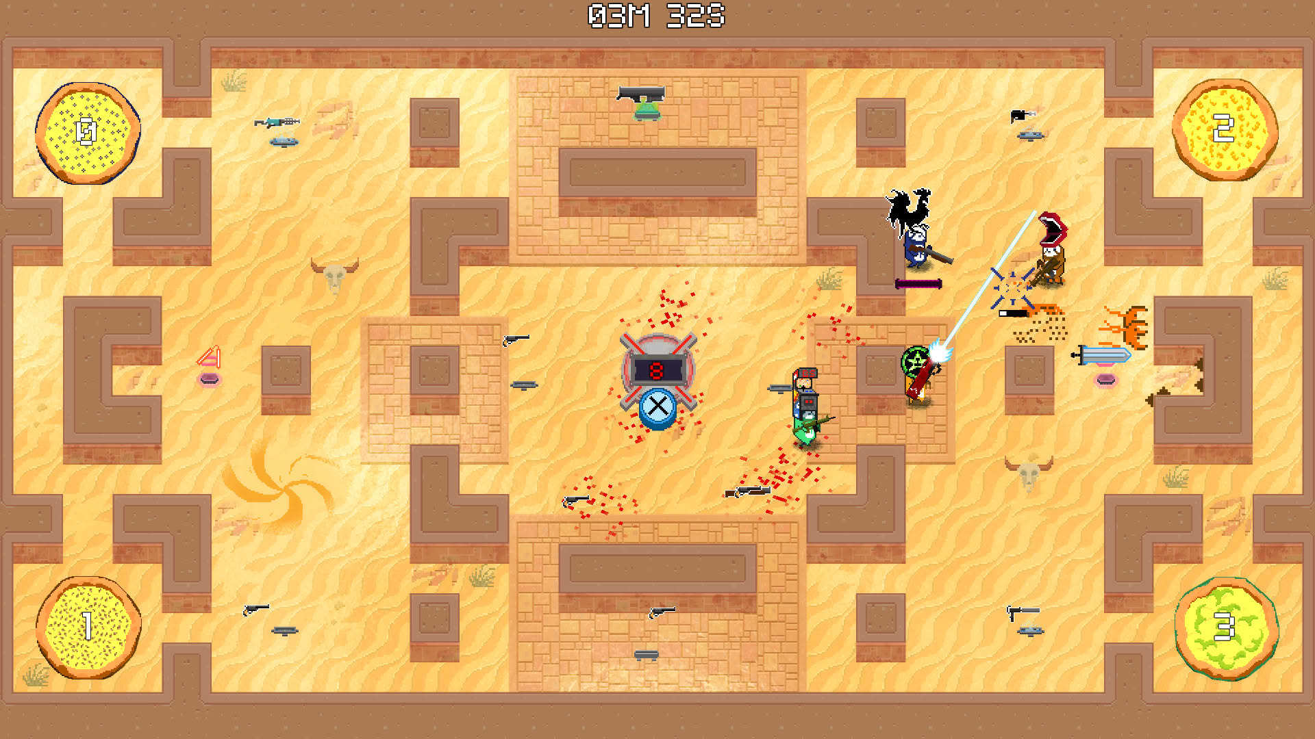 Screenshot for Battlesloths 2025: The Great Pizza Wars