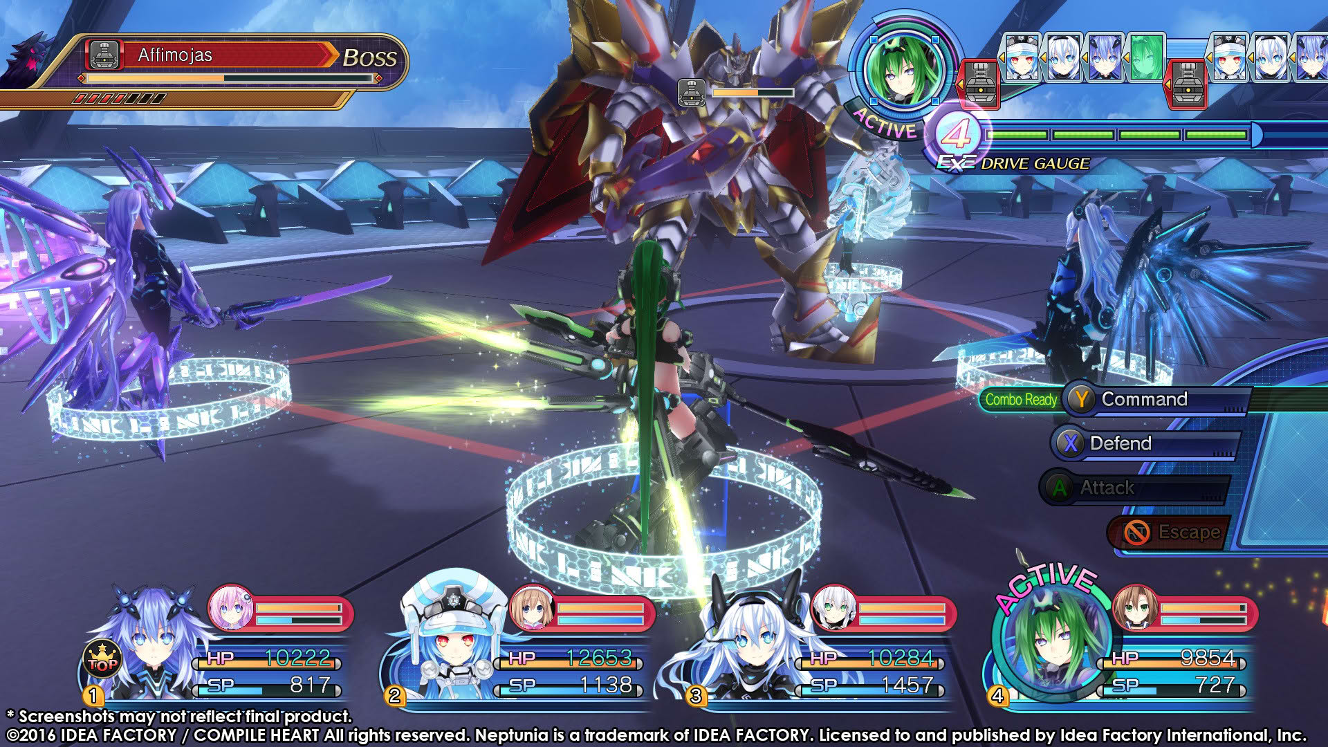 Screenshot for Megadimension Neptunia VII