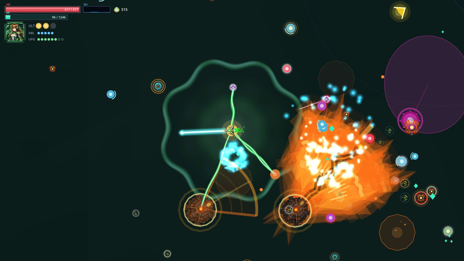 Screenshot for Aetheris Core