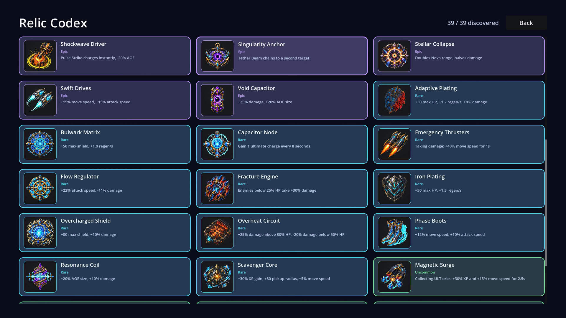Screenshot for Aetheris Core