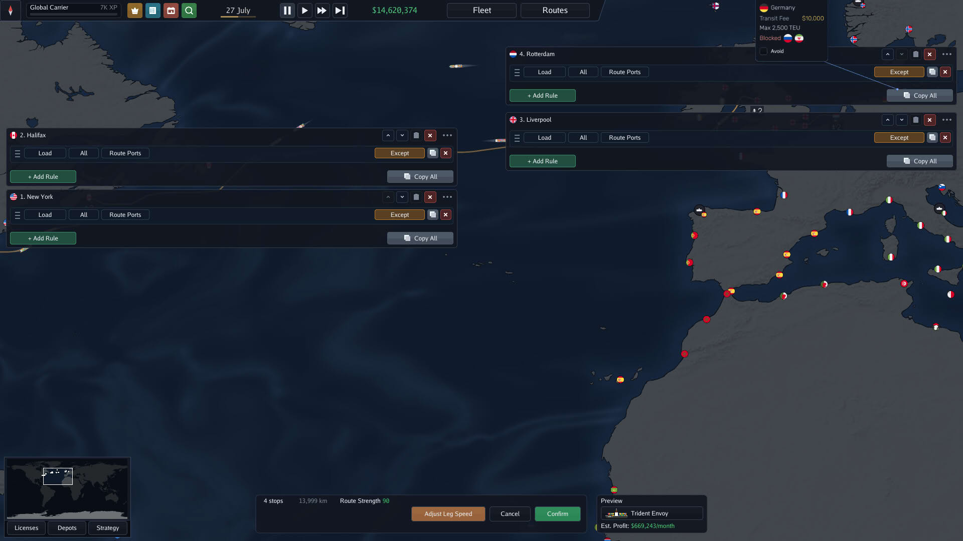 Screenshot for Bering Tonnage