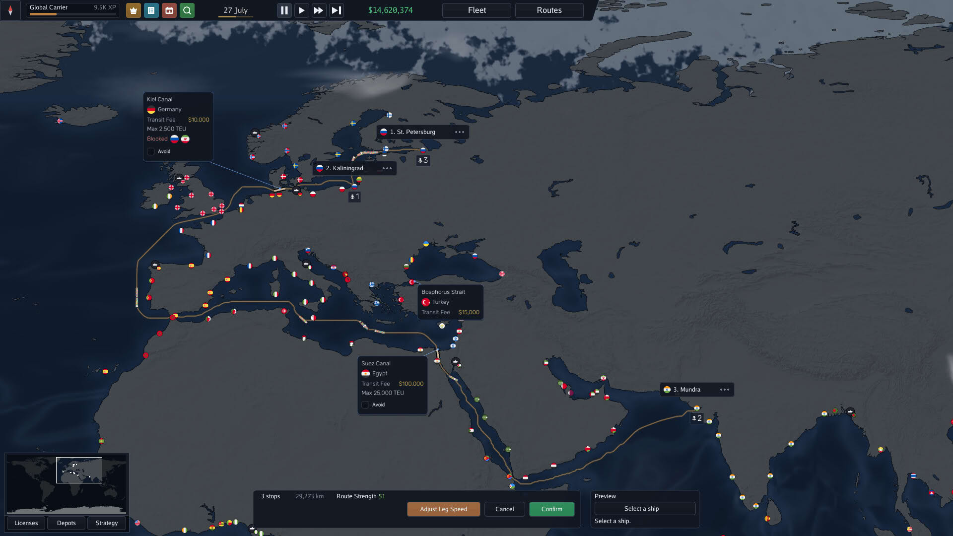 Screenshot for Bering Tonnage