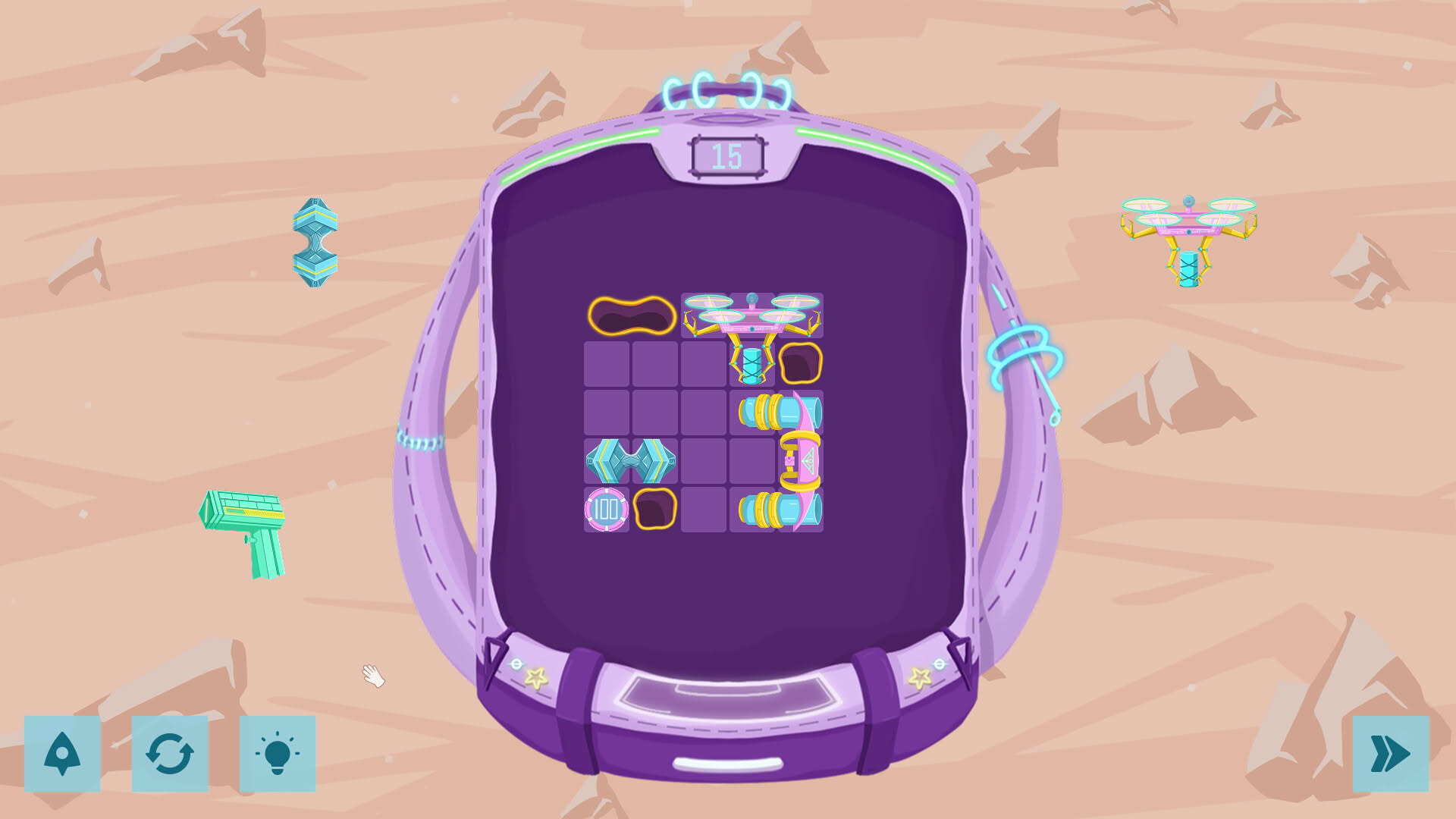 Screenshot for Tidy Backpack: In the Faraway Lands