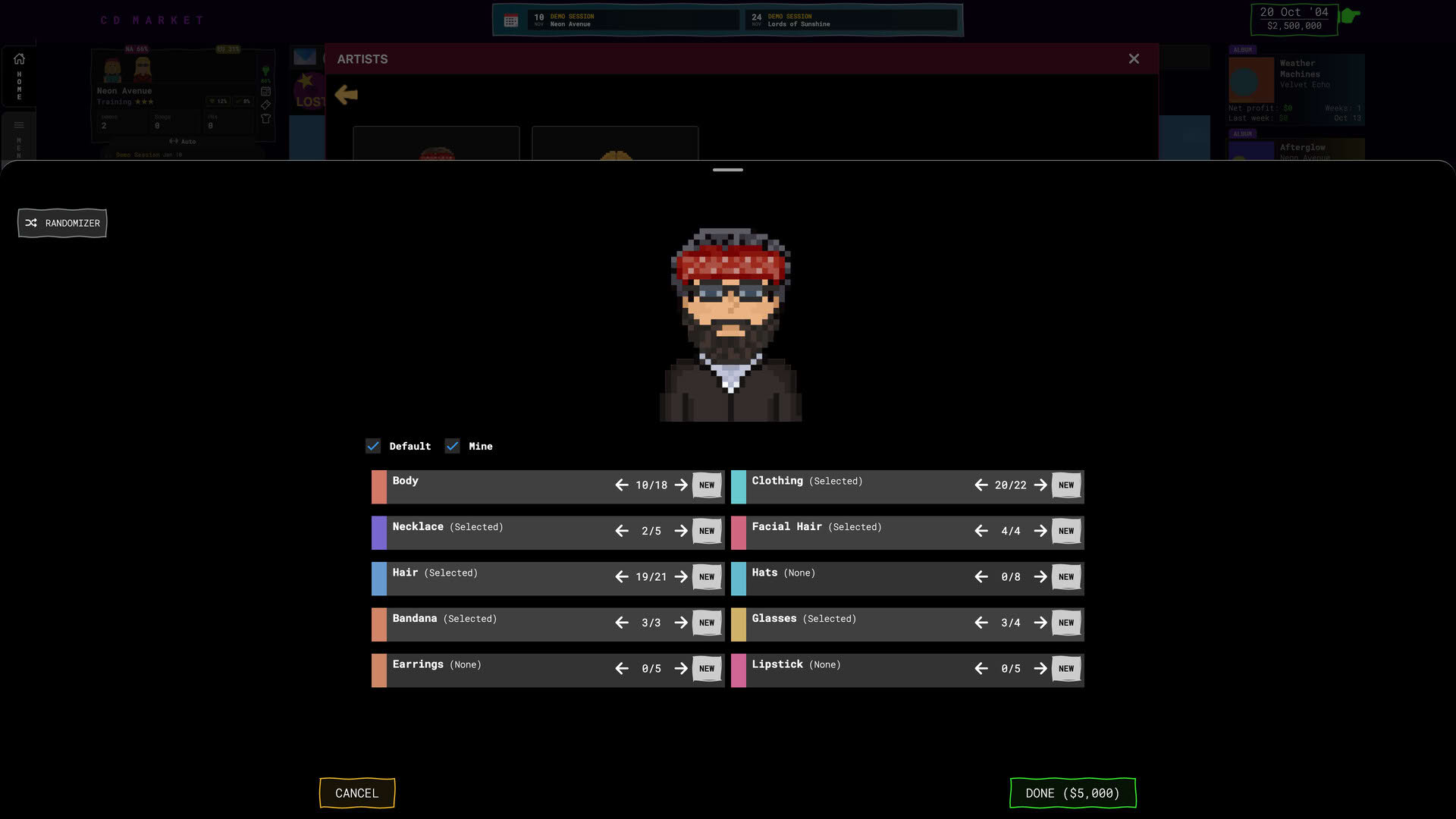 Screenshot for CD Market