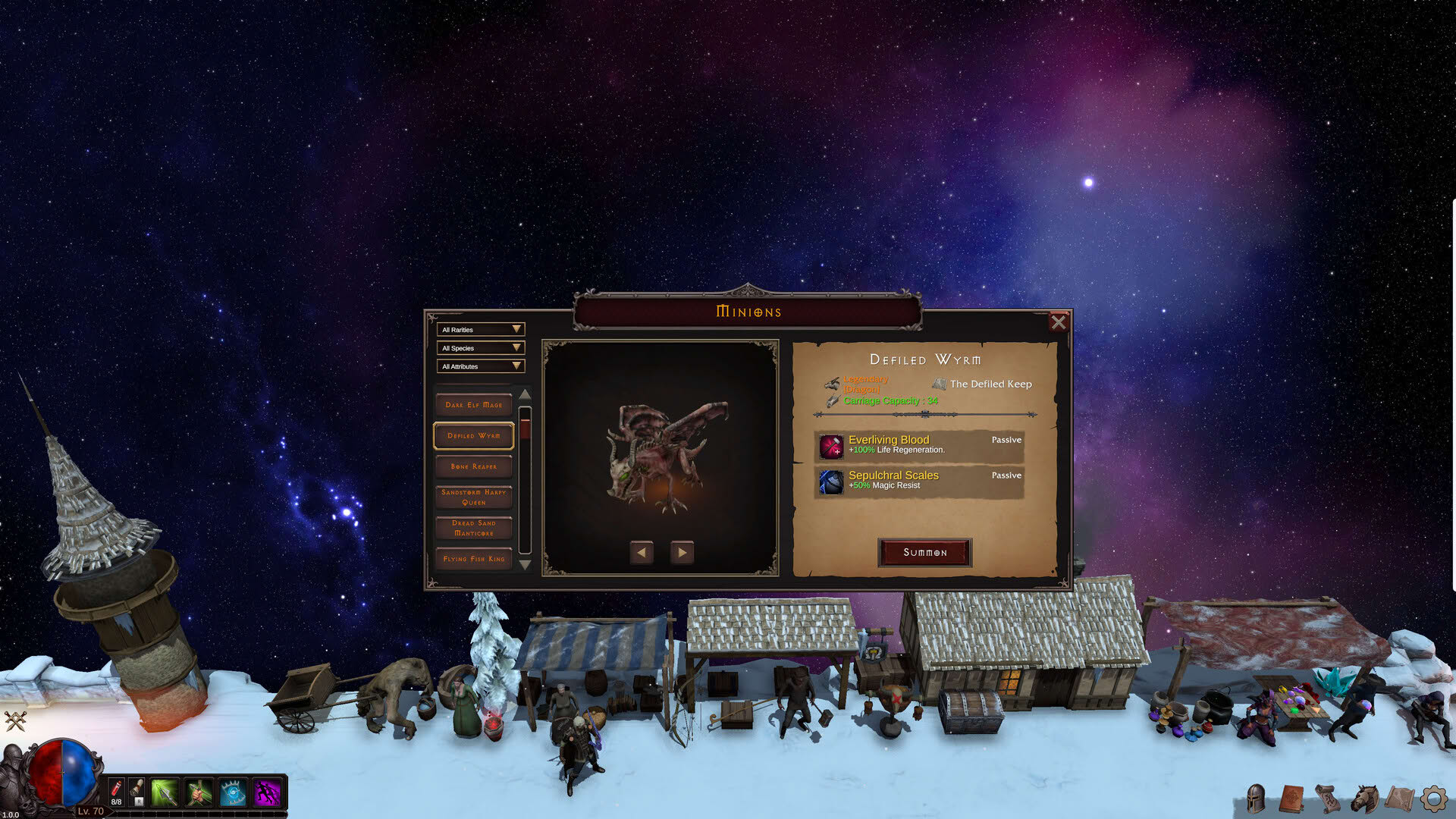 Screenshot for Deskrawl: Idle APRG