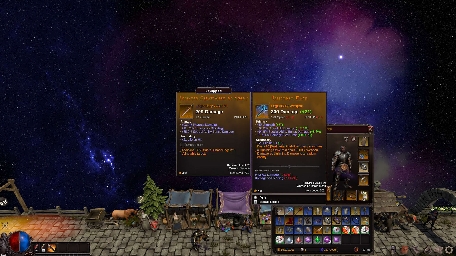 Screenshot for Deskrawl: Idle APRG