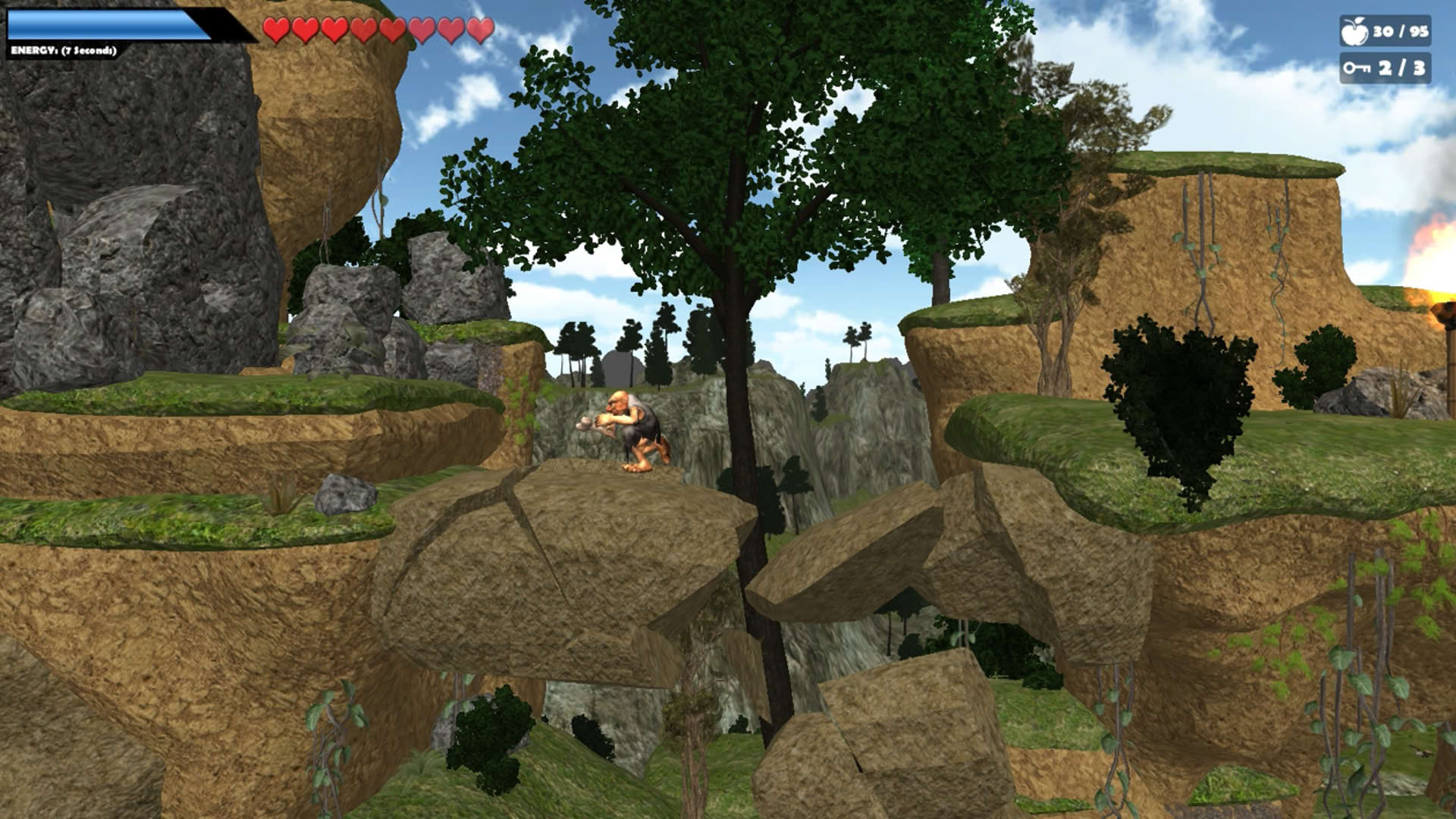 Screenshot for Caveman World: Mountains of Unga Boonga