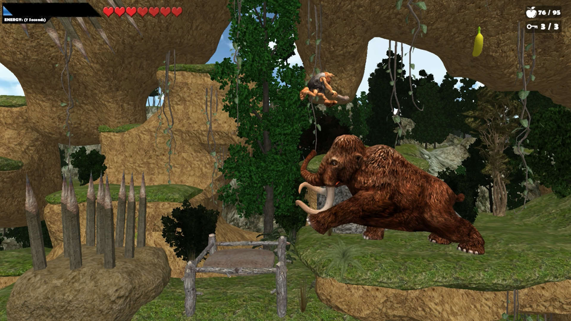Screenshot for Caveman World: Mountains of Unga Boonga