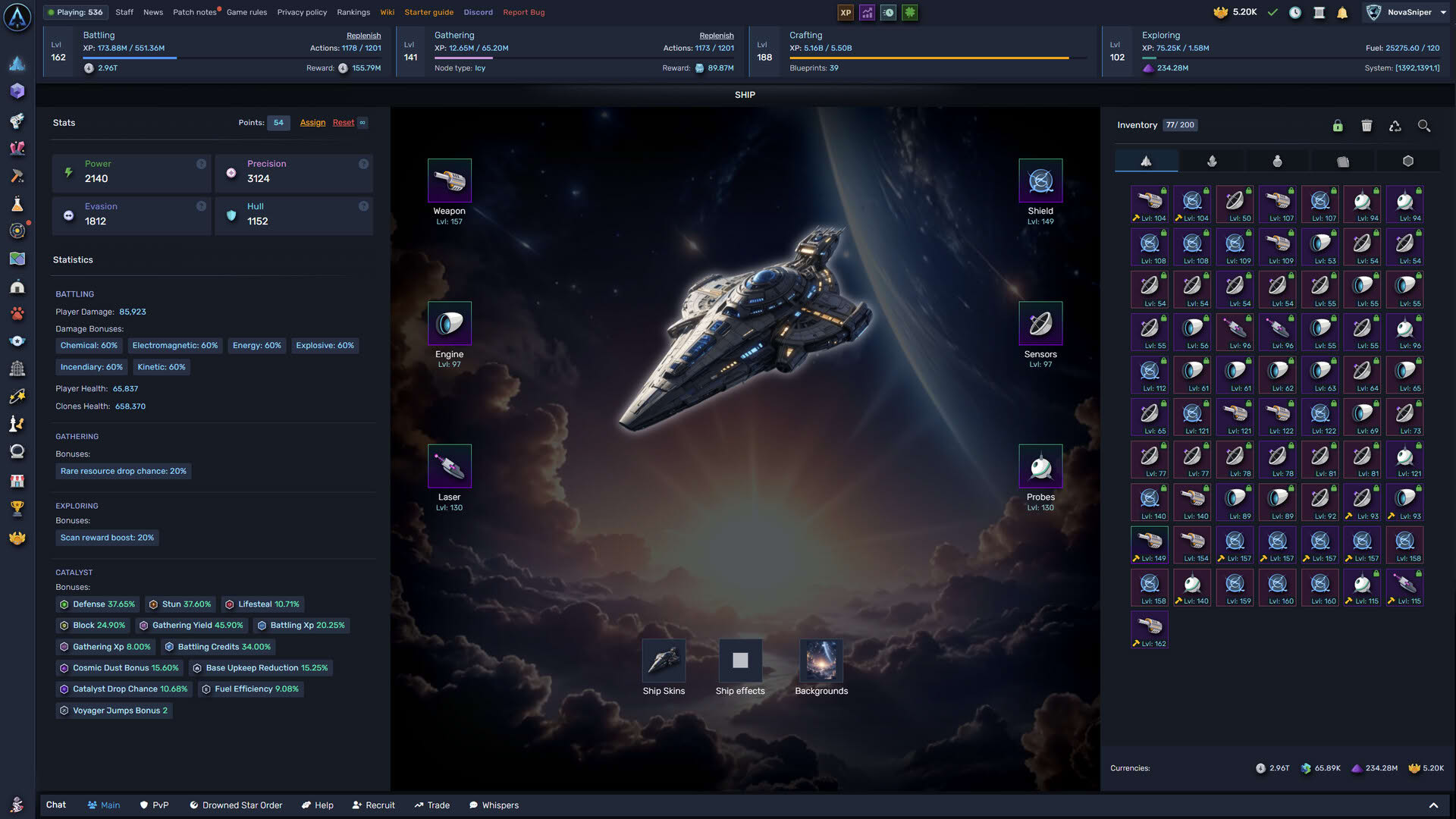Screenshot for Stellar Odyssey