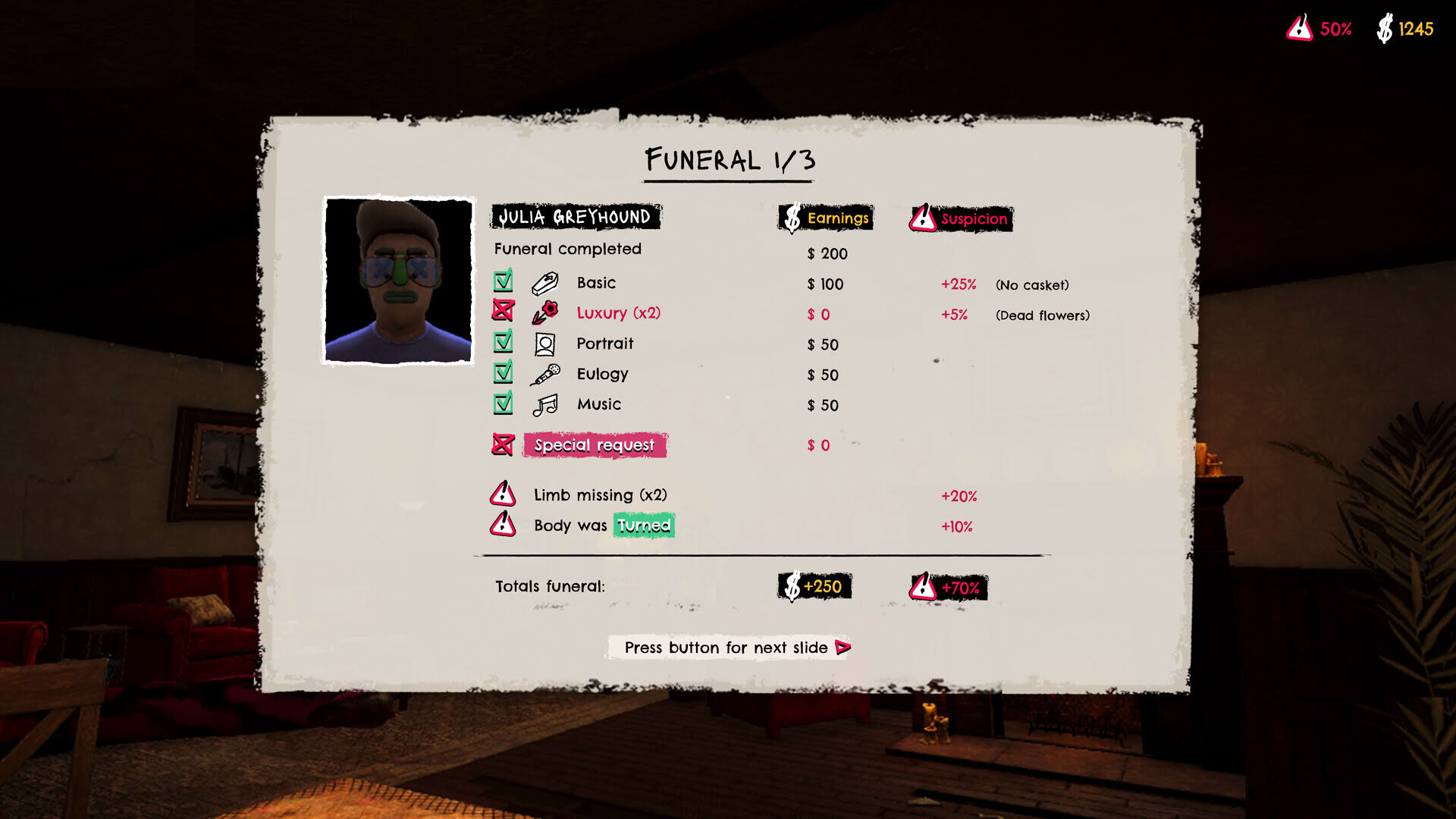 Screenshot for Grave Mistakes