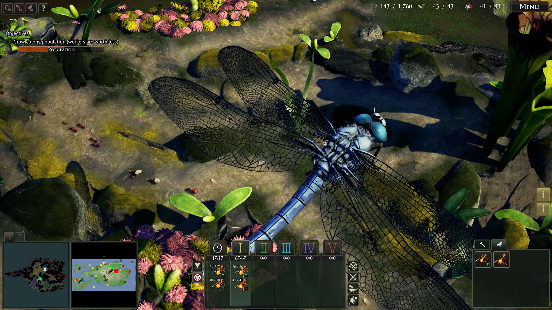 Screenshot for Empires of the Undergrowth